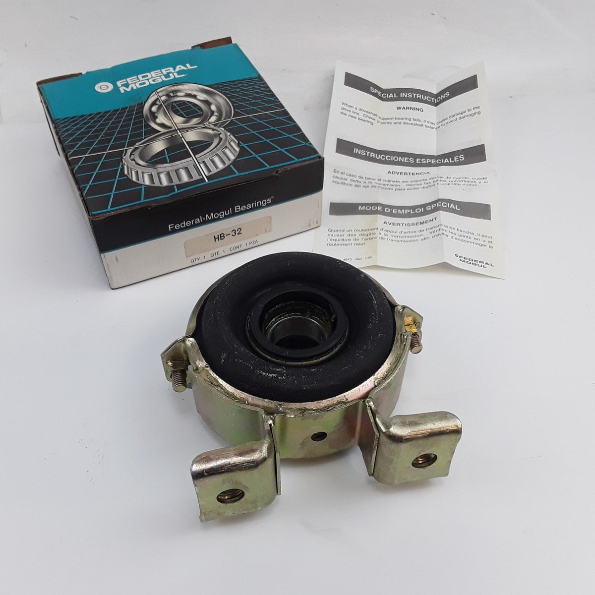 Driveshaft Support Bearing Fits Honda Passport Isuzu Trooper Rodeo (1991-2001)