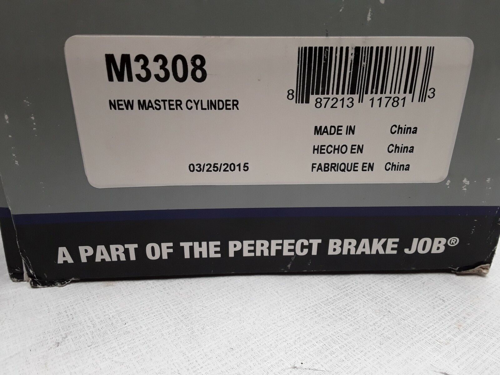 Brake Master Cylinder-DIESEL NAPA/ULTRA PREMIUM MSTR CYLS-NMC M3308 FAST SHIPPIN - HotCarParts