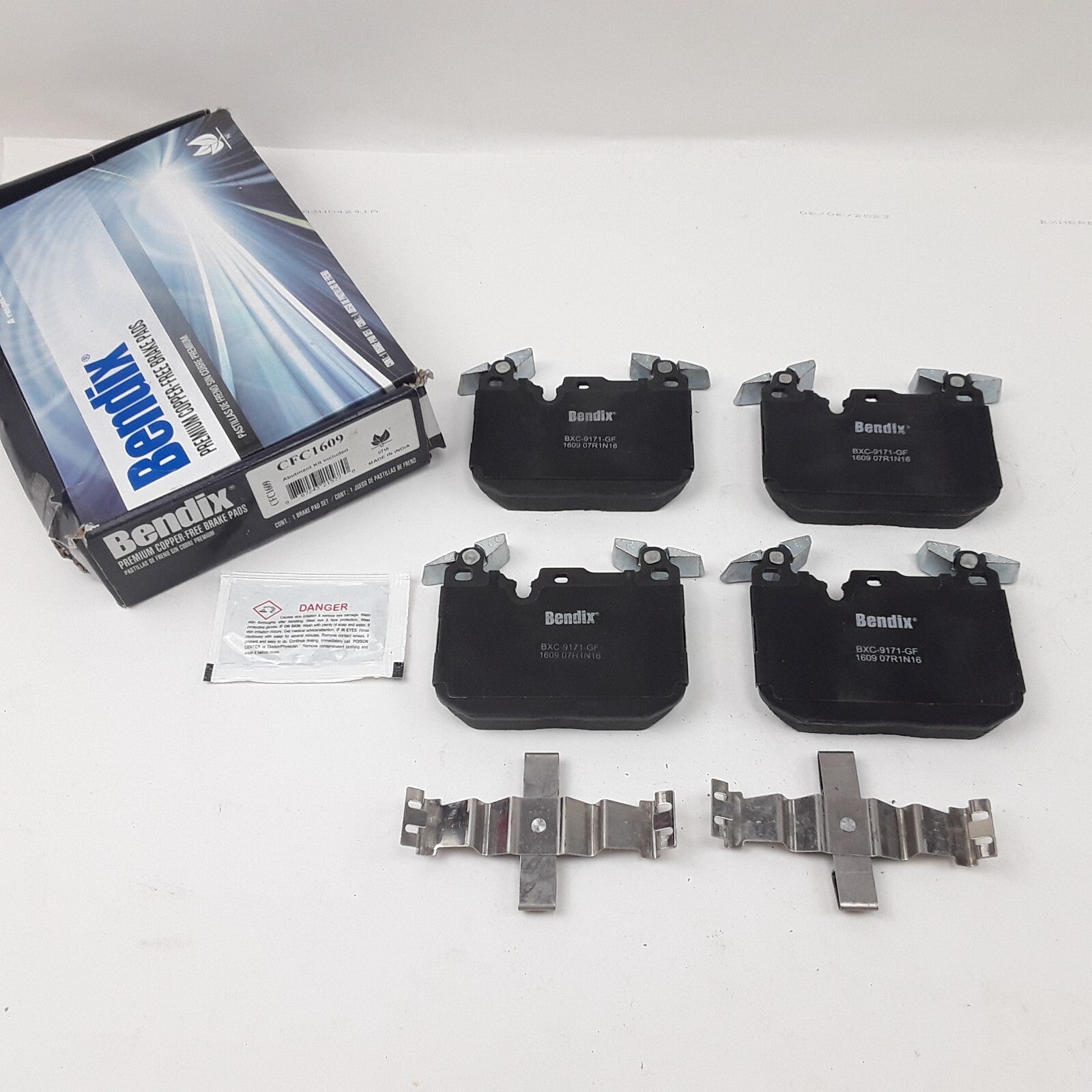 Disc Brake Pad Set Priority One Ceramic Fits BMW 228i 2014-15 230i xDrive 19-20