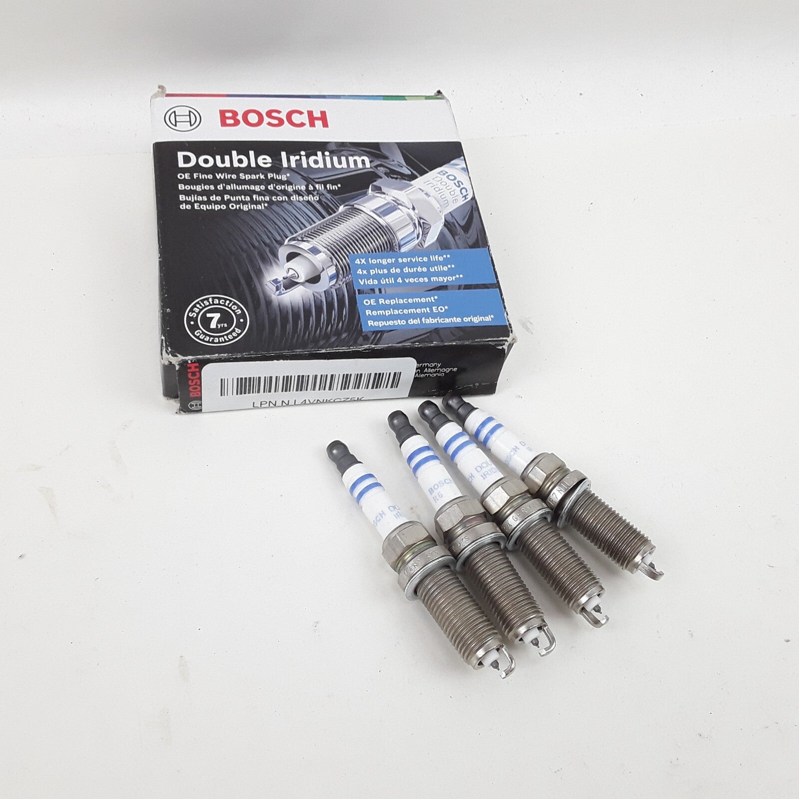 Spark Plugs Double Iridium Fits Infiniti M35h 2012 Nissan TITAN XD 2016 17 19 24