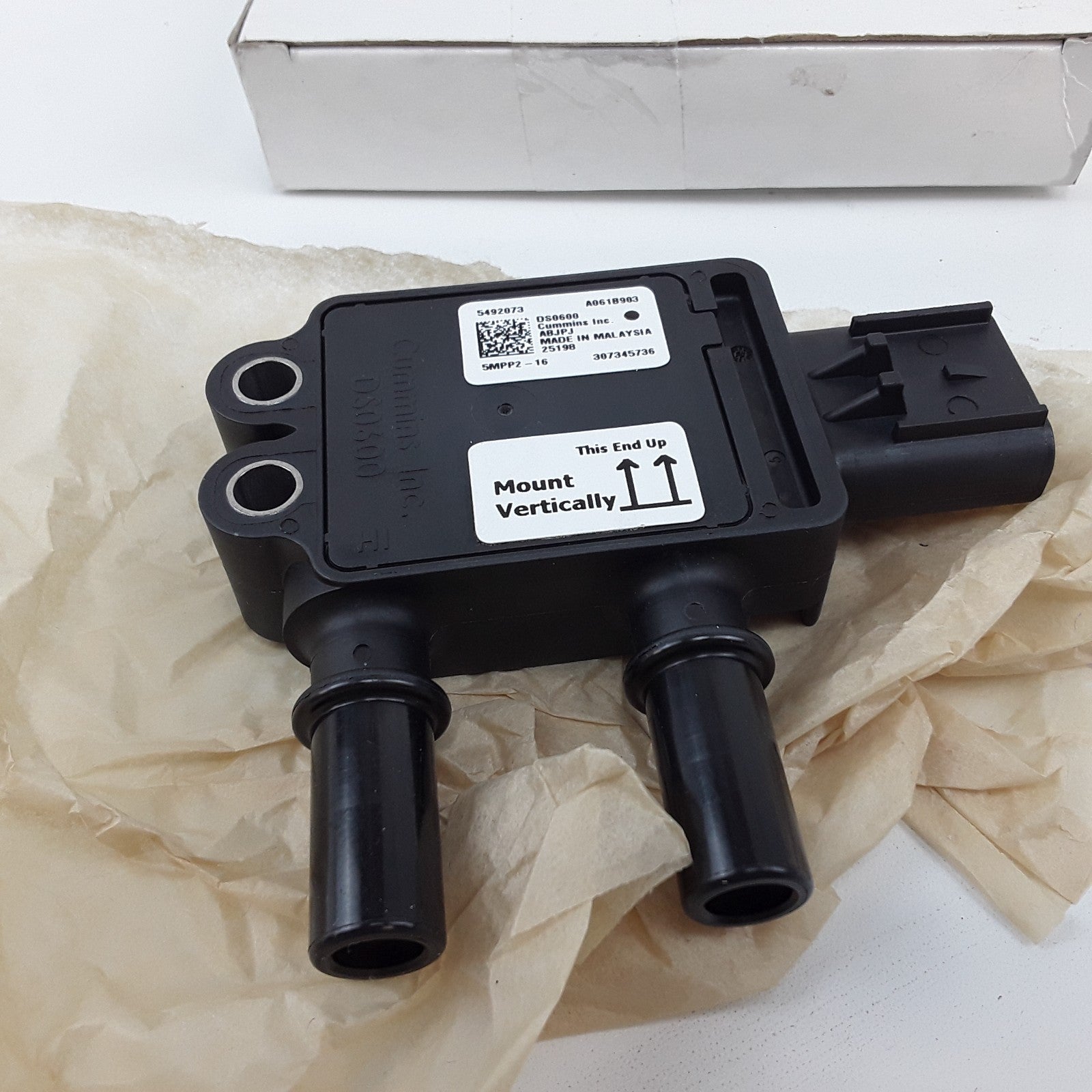 OEM Cummins 5492073 Differential Pressure Sensor EPA17 15 Liter ISX QSX Engines