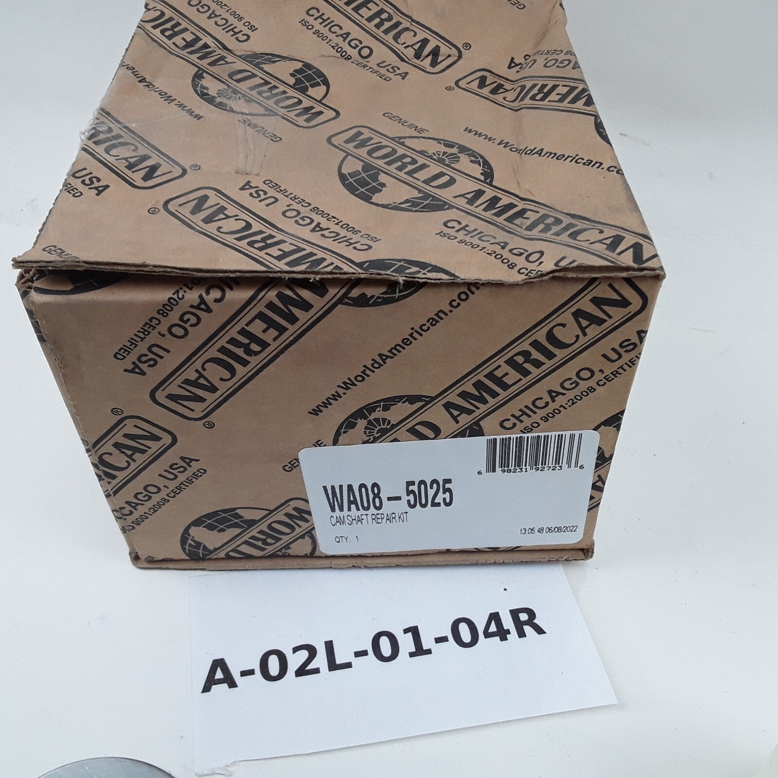 Air Brake Camshaft Repair Kit - for Standard Forge 16-1/2" Dia Brakes W/ Spider