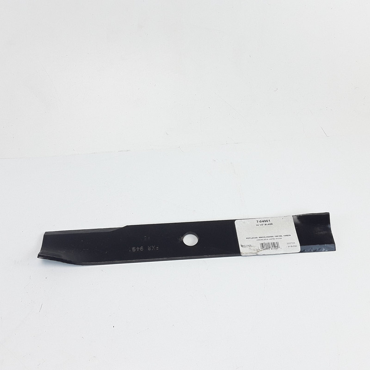 Prime Line 7-04961 Lawn Mower Blade 14-1/2 inches For Wheel Horse 106108, 106635