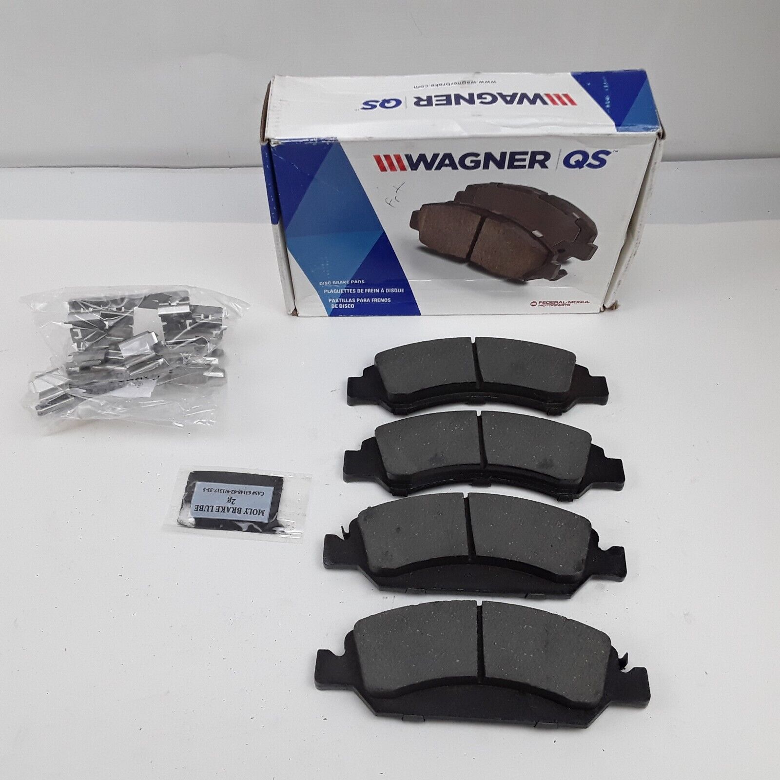 Wagner ZD1363 Front Ceramic Disc Brake Pad Set QuickStop For Chevrolet 2008-2020