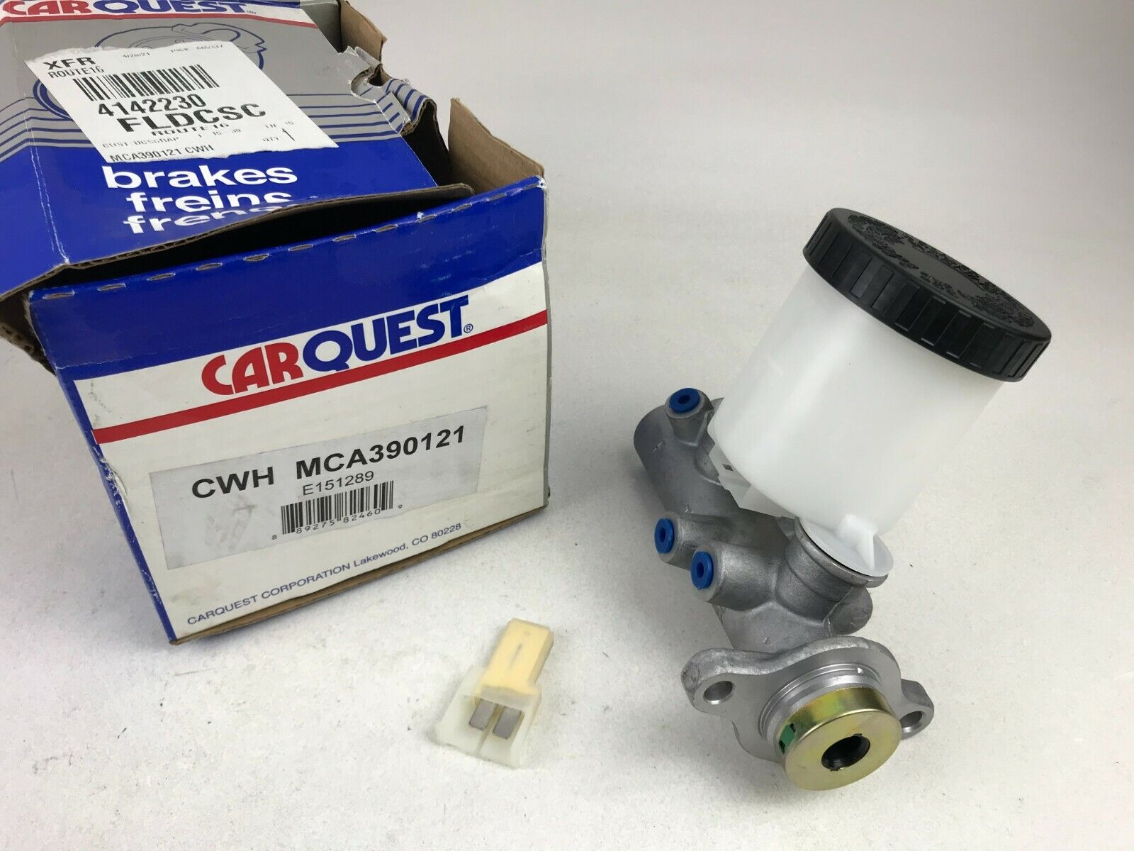 Brake Master Cylinder CARQUEST MCA390121 E151289 fits 91-94 Nissan Maxima FAST S - HotCarParts