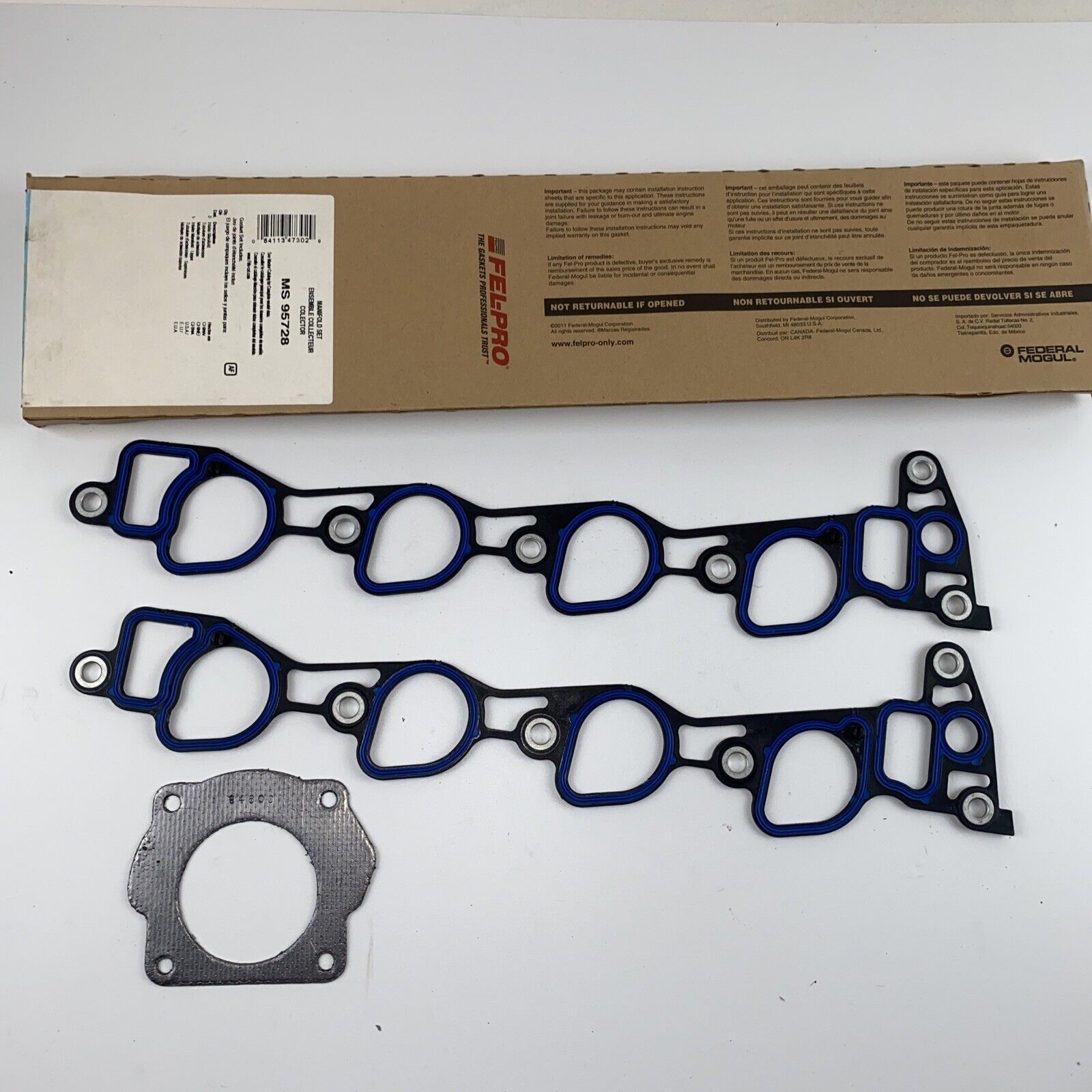 MS 95728 Fel-Pro Intake Manifold Gaskets FelPro MS95728 - Free Shipping - HotCarParts