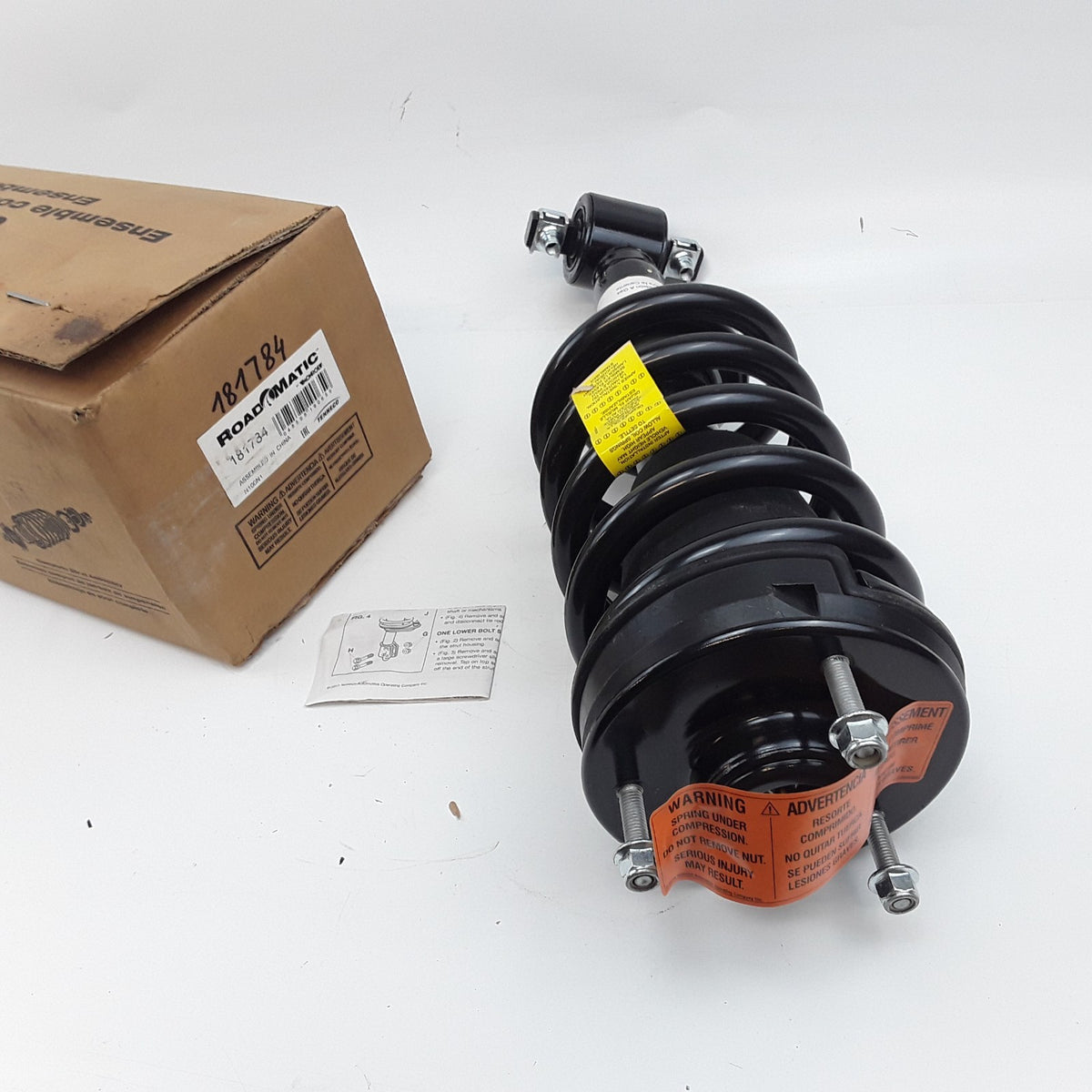 Front Suspension Strut and Coil Spring Fits GMC Chevrolet (2007 2008 2009-2020)