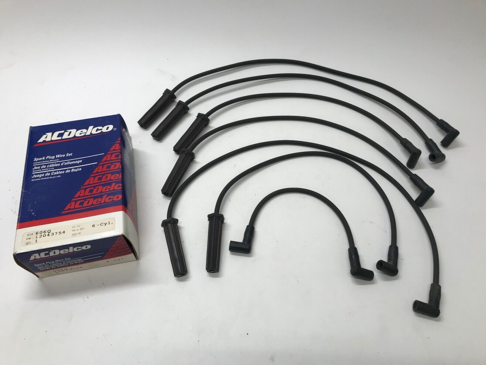 Spark Plug Wire Set ACDelco GM Original Equipment 606Q GM 12043754 - HotCarParts