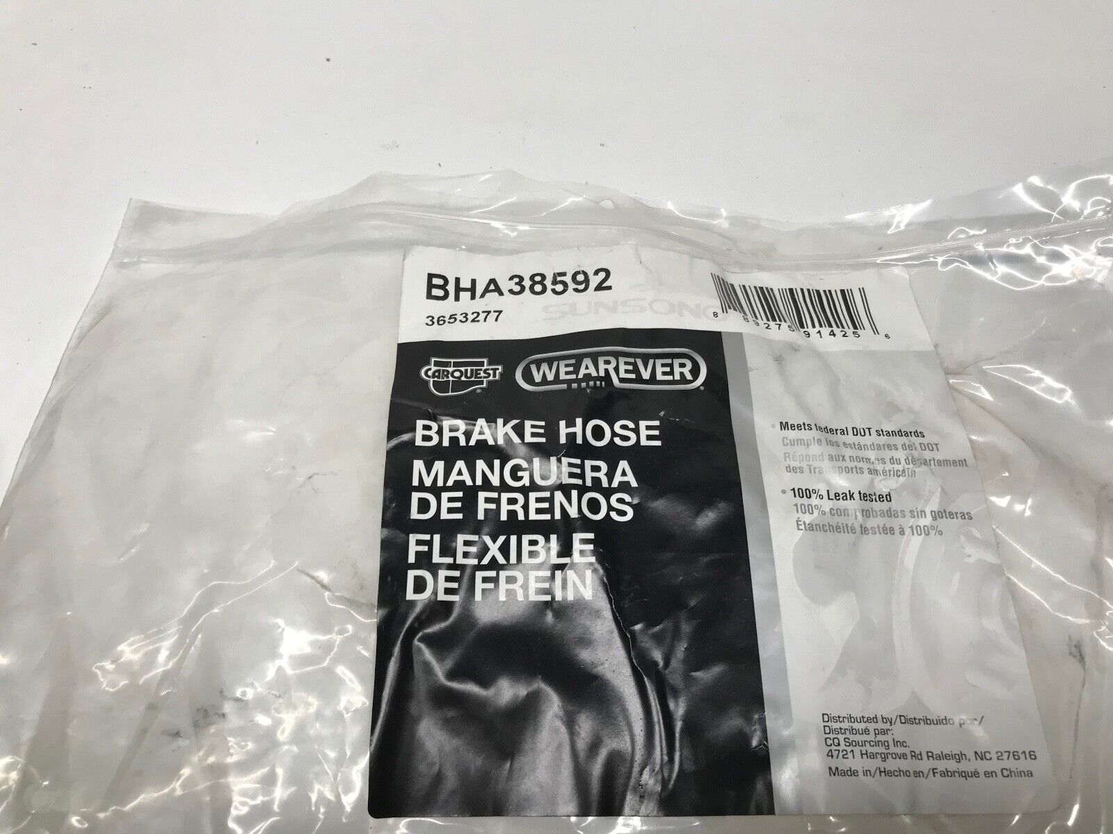 Brake Hydraulic Hose Front Left CARQUEST SP8403 BHA38592 for Dodge Dakota FAST S - HotCarParts