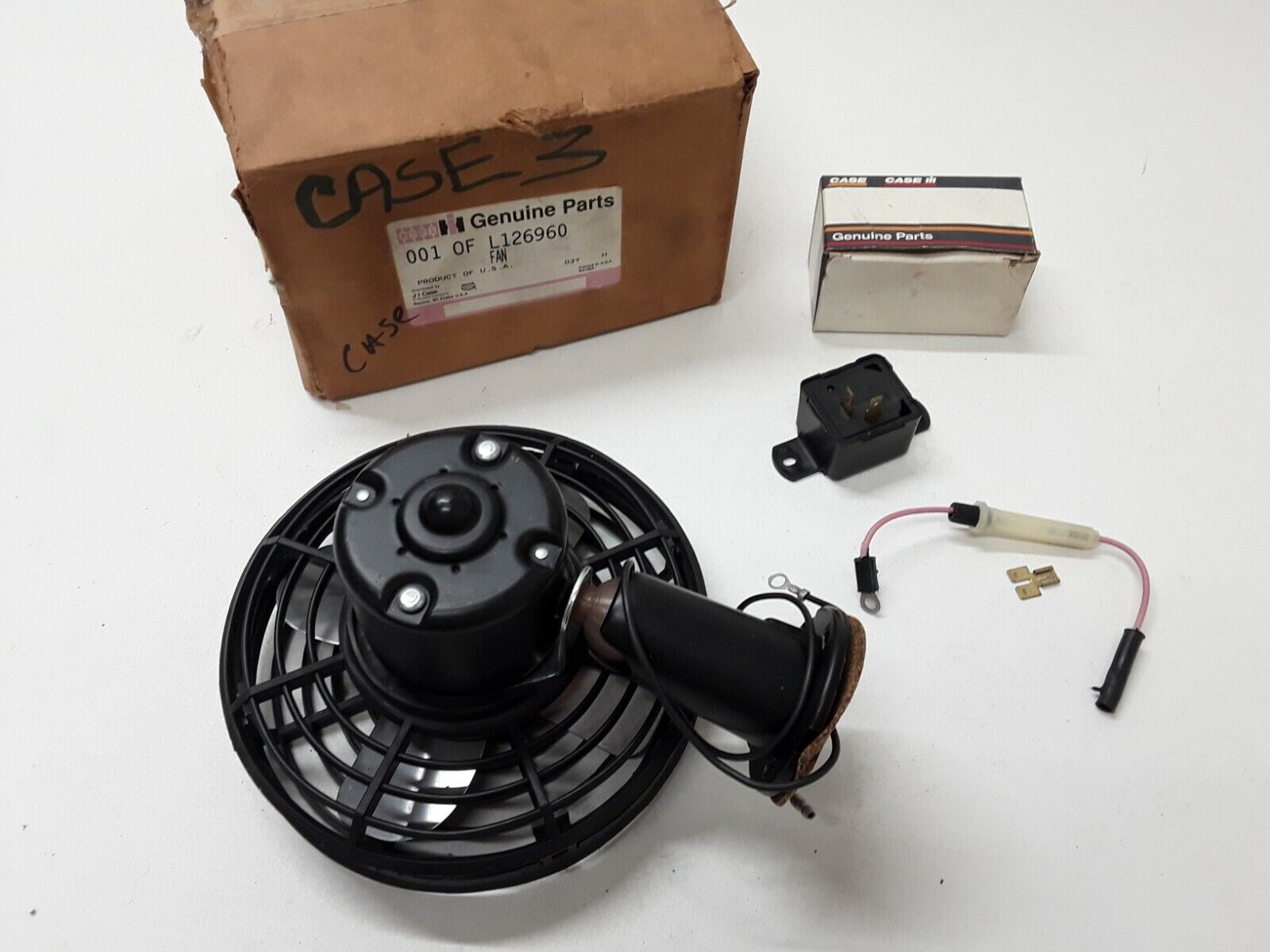 NEW GENUINE for CASE IH L126960 CIRCULATING FAN 24V / 2899-006-063 L59781 - HotCarParts