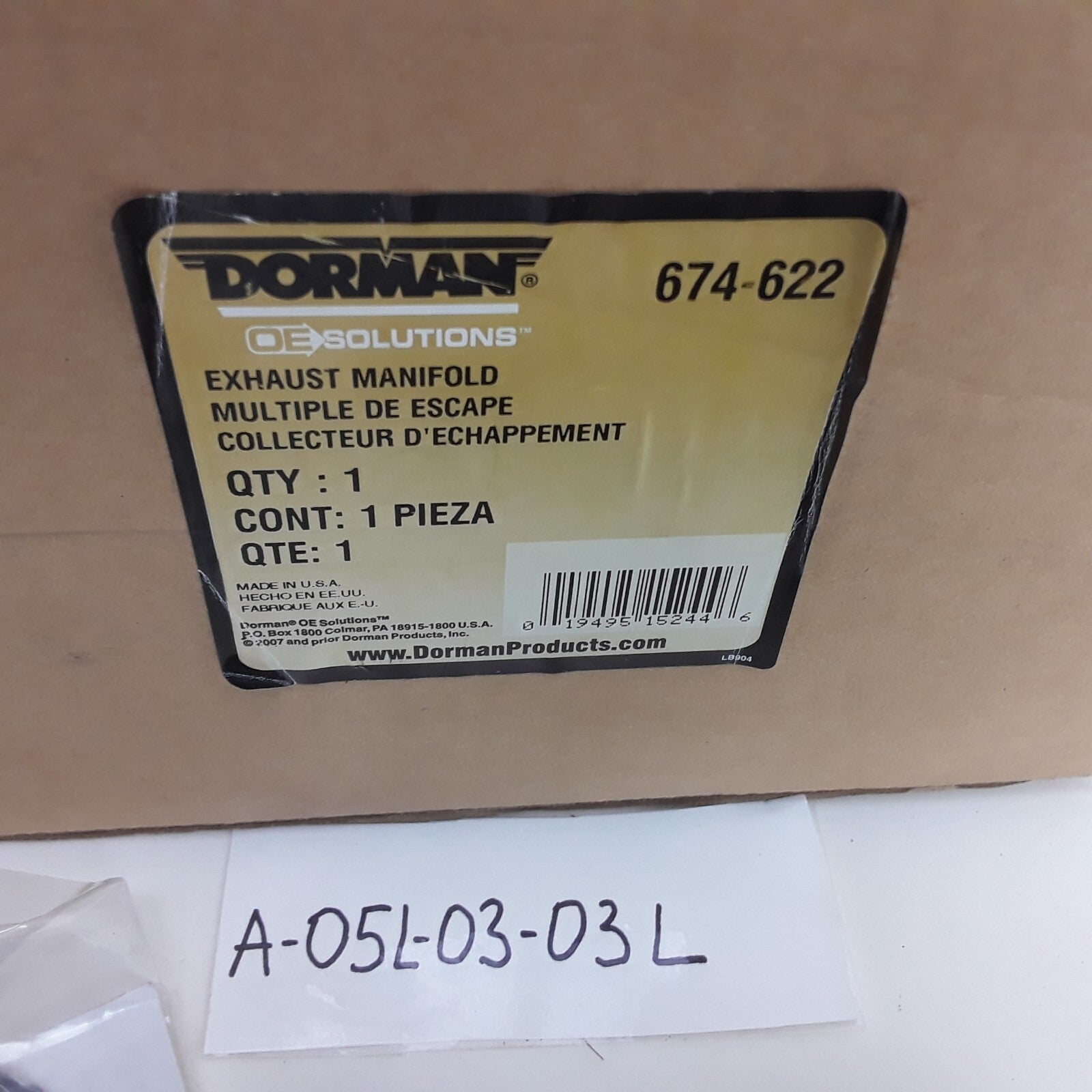 Dorman Manifold Converter Fits Geo Metro Chevrolet Metro Suzuki Swift 1997-2001