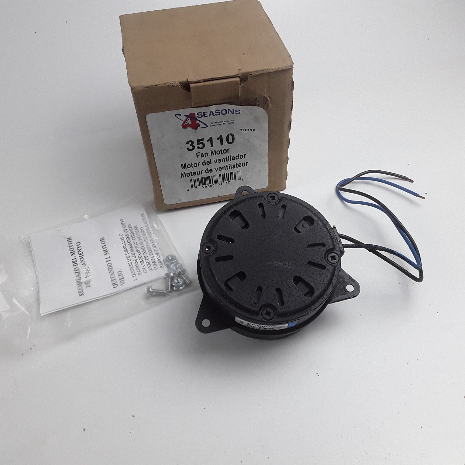 A/C Condenser Fan Motor Fits Honda Odyssey 1999-2004 Toyota Corolla 1998-2003