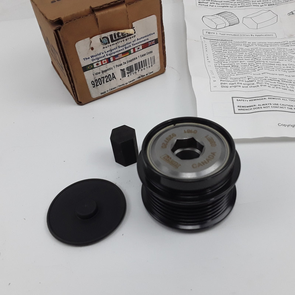 Overrunning Alternator Decoupling Pulley Fits Jeep Liberty 2005-2006, 2.8L-L4