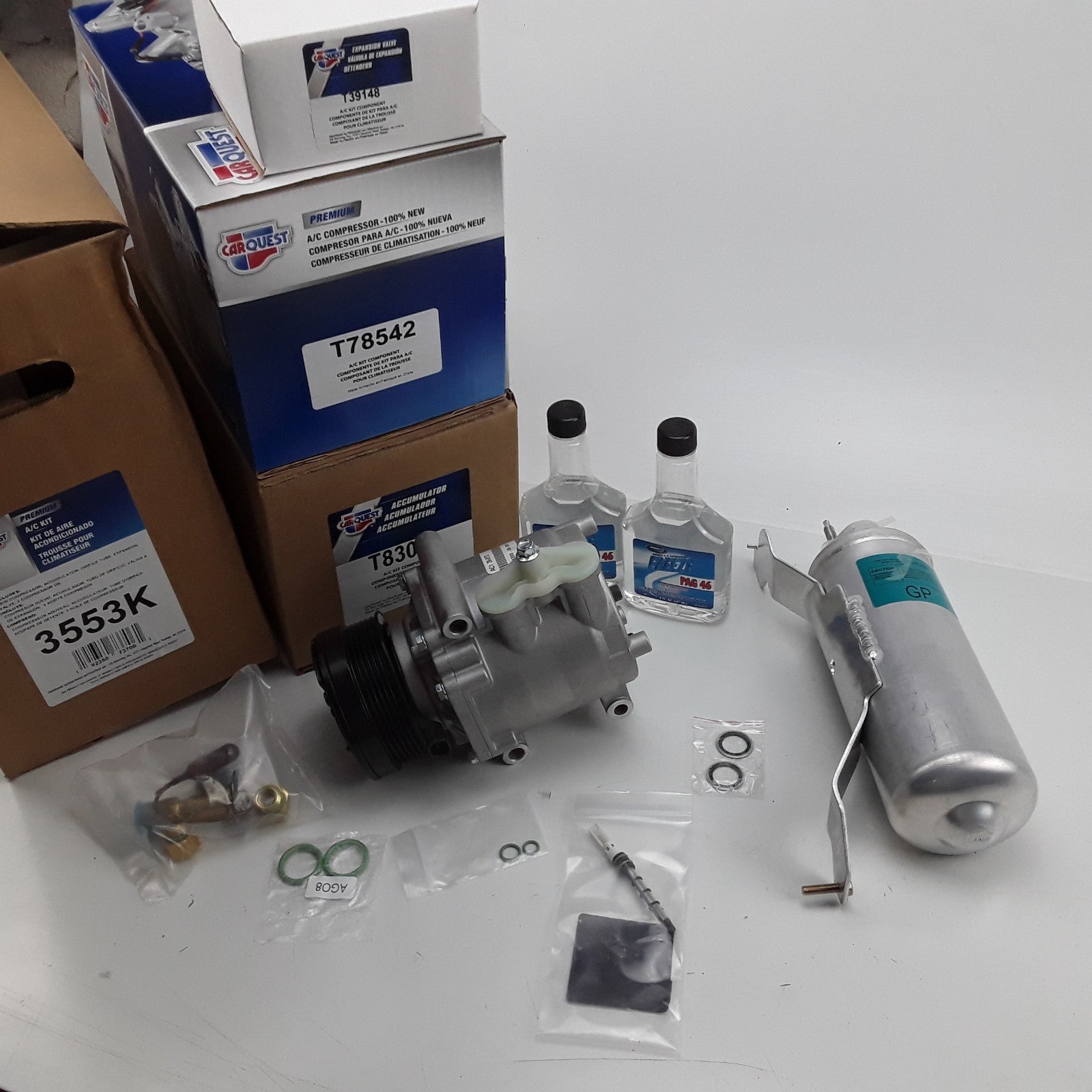 A/C Compressor Kit Fits Ford Explorer Sport Trac Mercury Mountaineer (2003-2005)