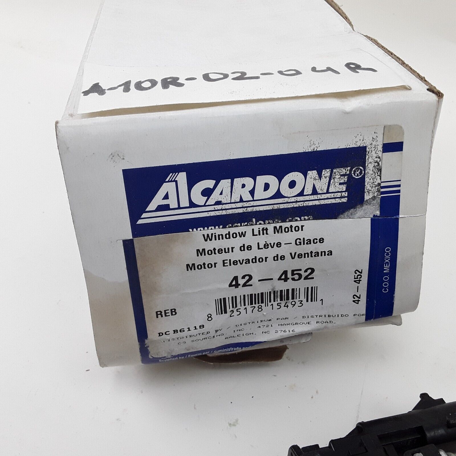 Cardone 42-452 Rear & Front Right Window Power Motor For Chrysler, Dodge 2005-06