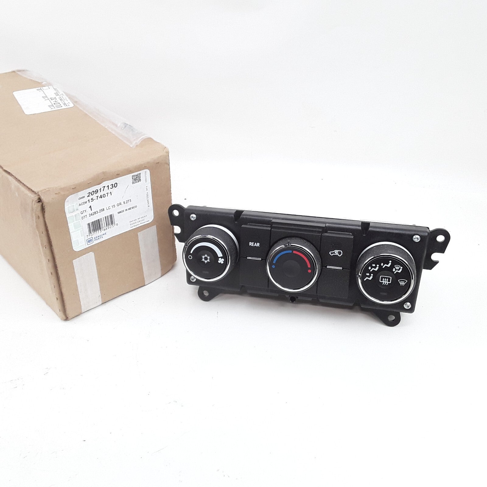HVAC Climate Control Panel Fits Chevrolet Traverse 2009 2008 2009 2010 2011 2012