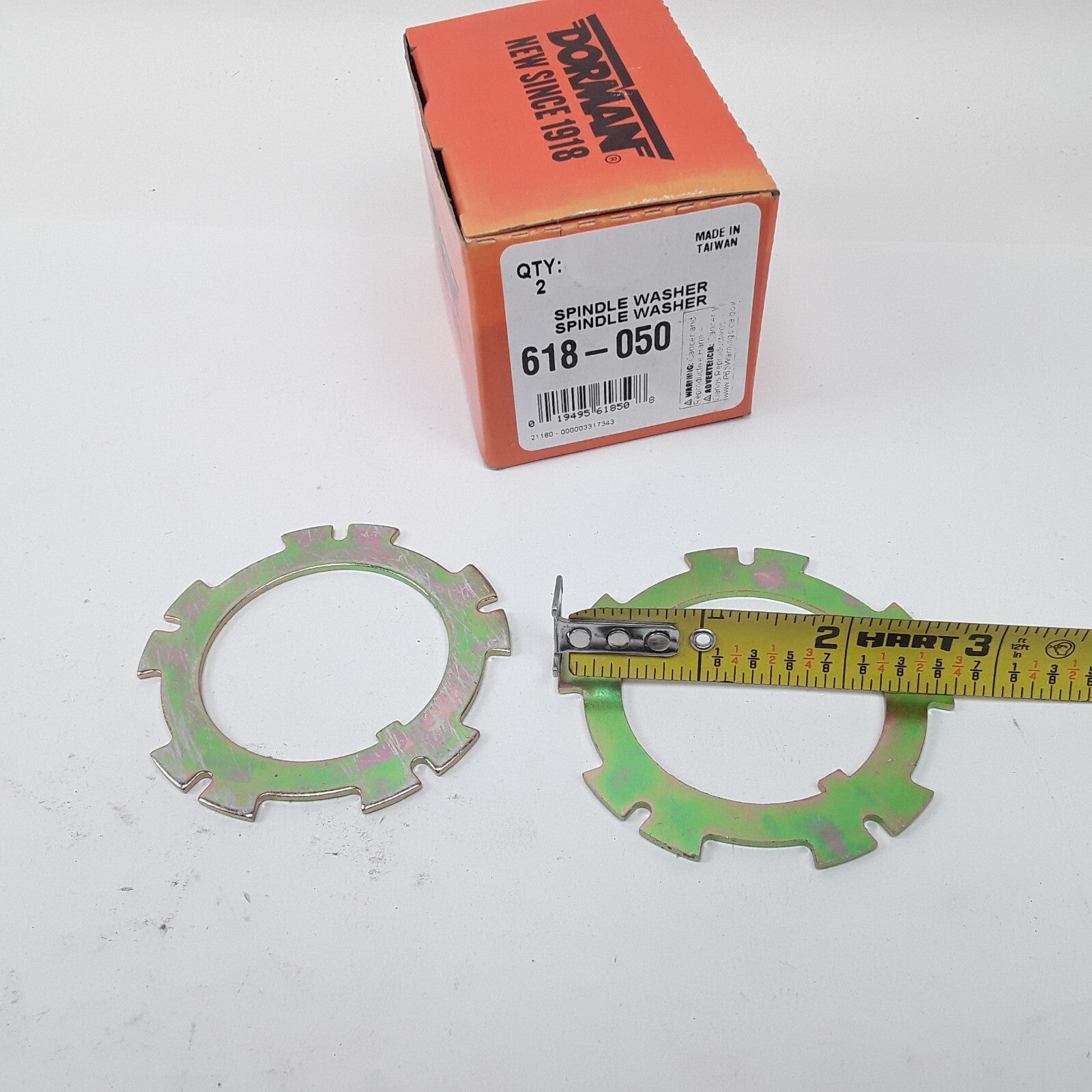 Set of 2 Spindle Washer I.D. 1.812" O.D. 2.375" Thickness 1/16" Fits Dodge ,Jeep