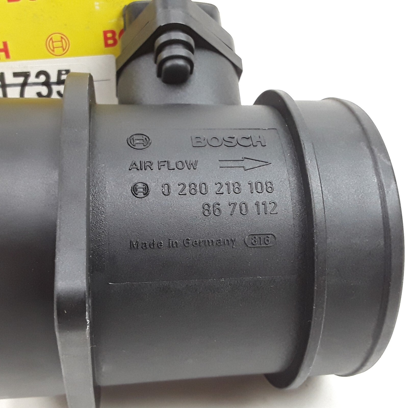 Bosch 0280218108 Mass Air Flow Sensor Fits Volvo C70 S70 S60 V70 S80 (1999-2002)