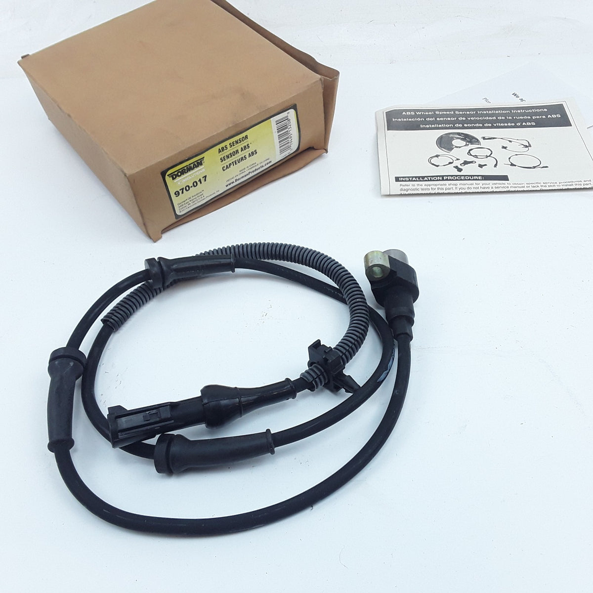 Front ABS Wheel Speed Sensor For Ford Taurus Mercury Sable 1990 1991 1992-1995