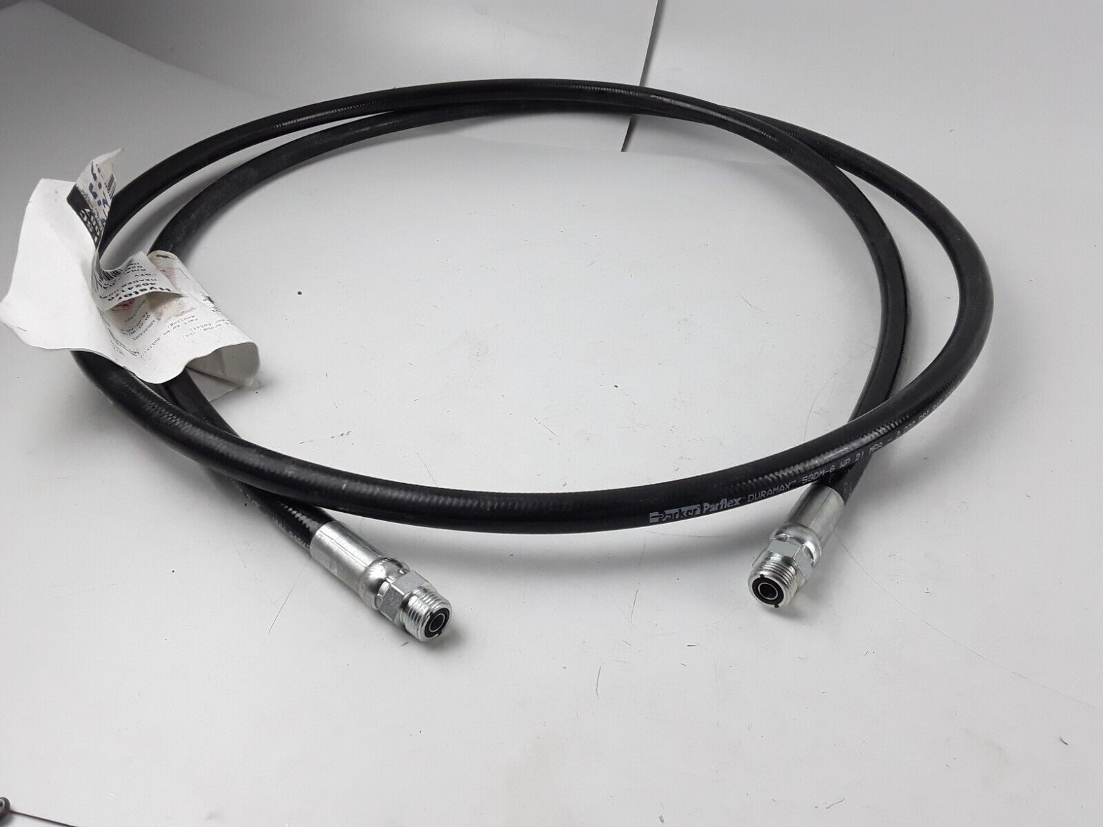 Hyster 4624176 Header Hose Assy 122 In Inch or 10 Ft 2 Inch Long Forklift Parts - HotCarParts