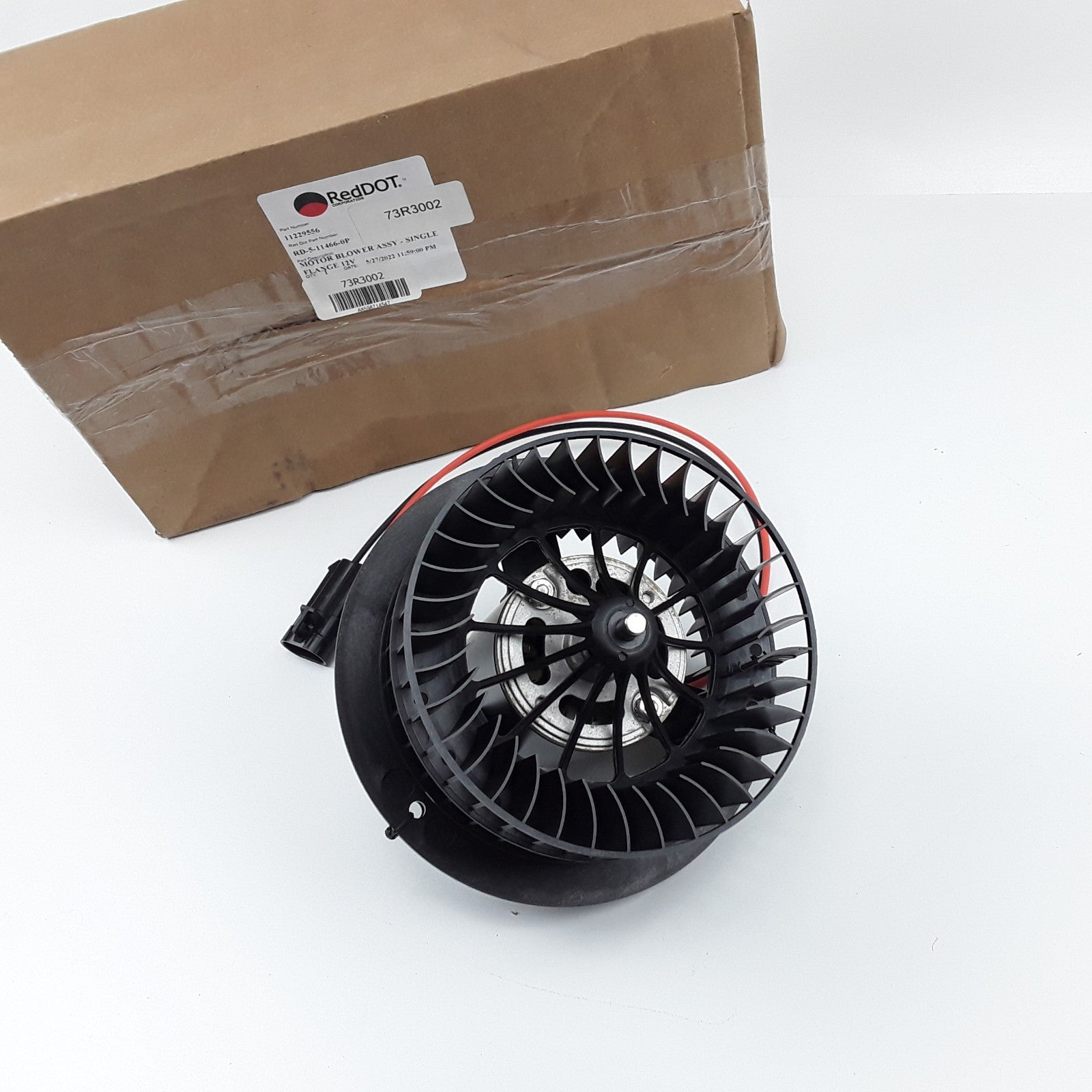 Single Flanged Blower Motor Fits Sterling Truck Volvo Freightliner (1989-2005)