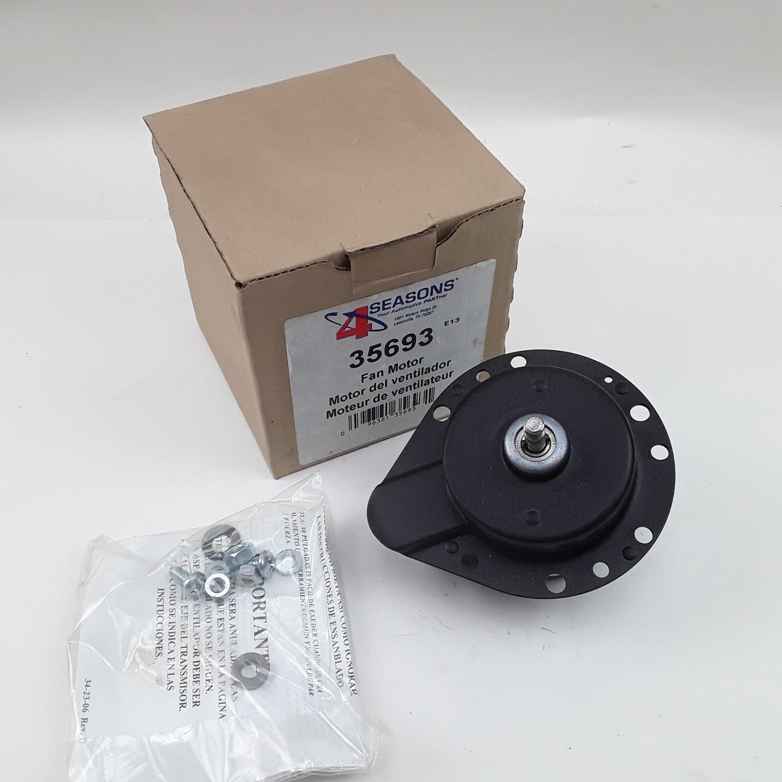 Condenser Fan Motor Fits Buick Cadillac Oldsmobile Pontiac Chevrolet (1986-2002)