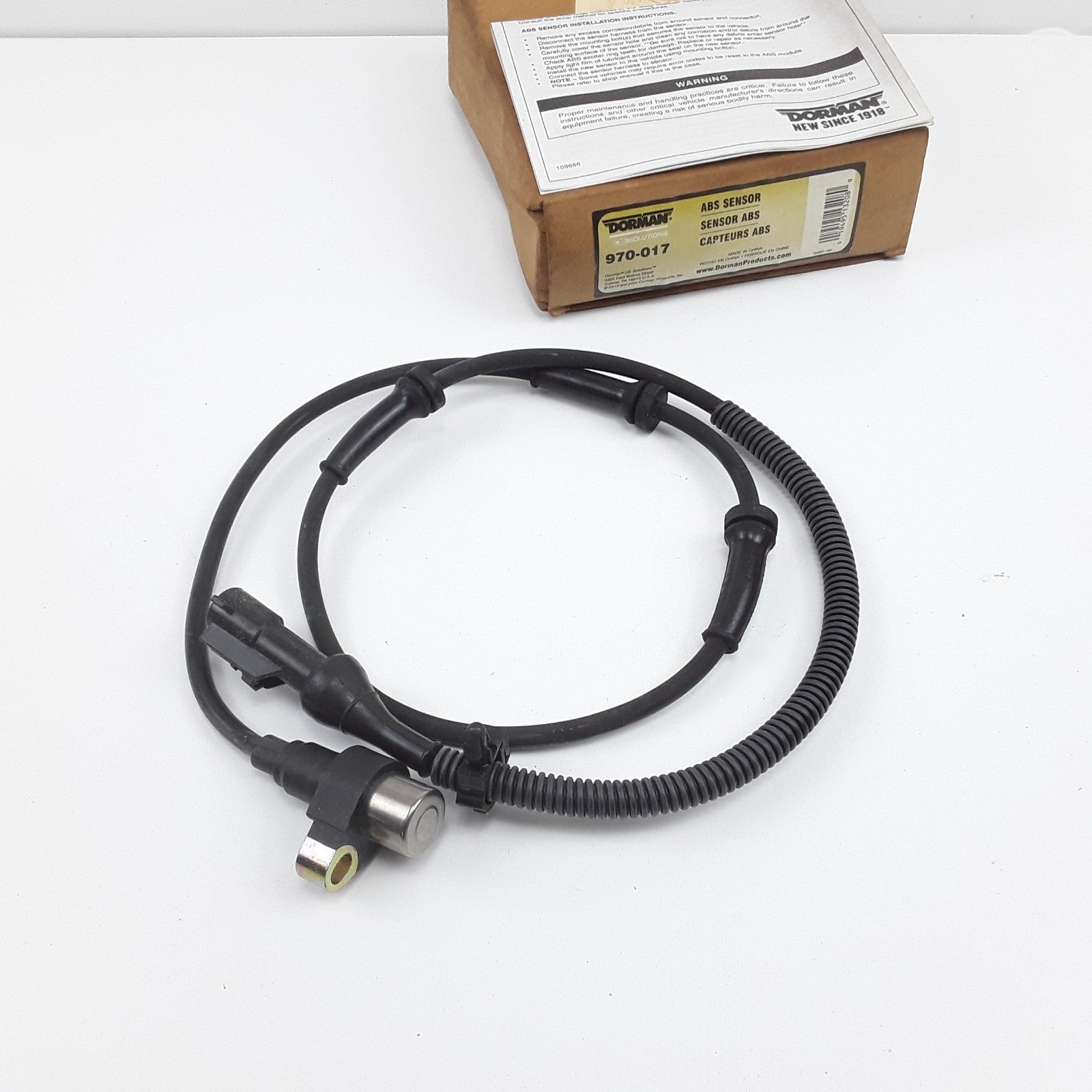 Front ABS Wheel Speed Sensor For Mercury Sable Ford Taurus (1990 1991 1992-1995)