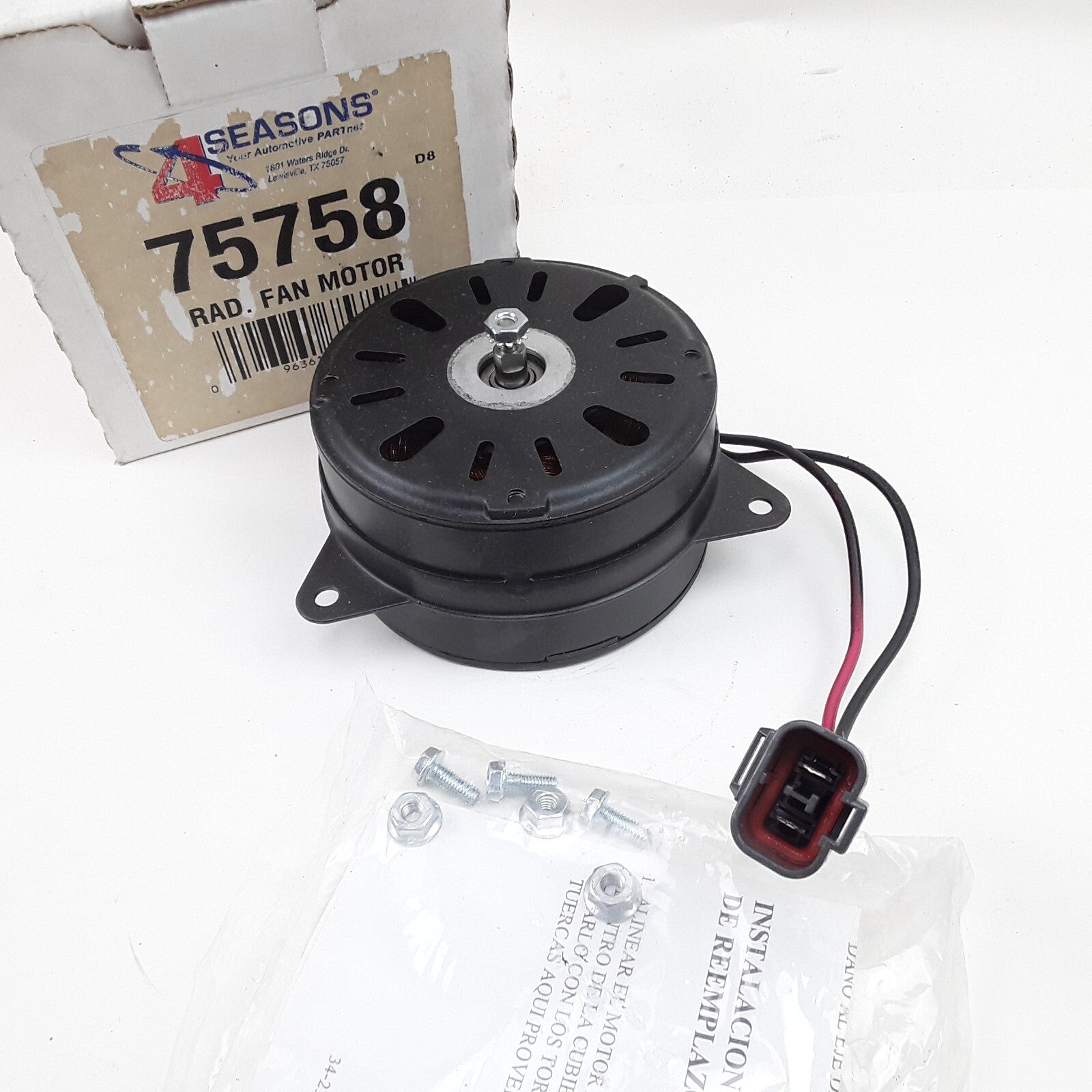Engine Cooling Fan Motor Fits Honda Accord 3.0L-V6 2003 2004 2005 2006 2007