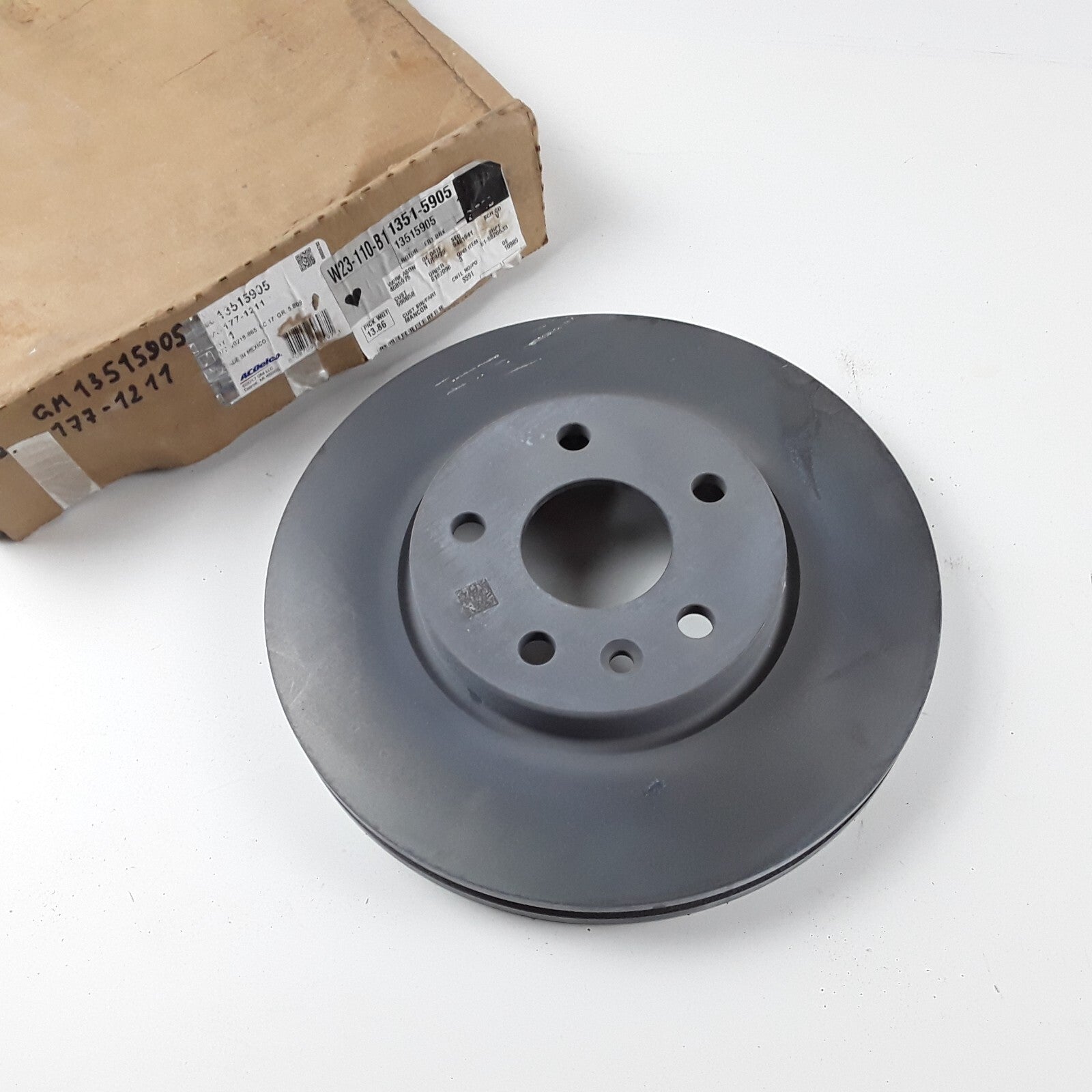 Front Disc Brake Rotor Fits Chevrolet Cruze Bolt EUV Bolt EV Volt (2016-2023)