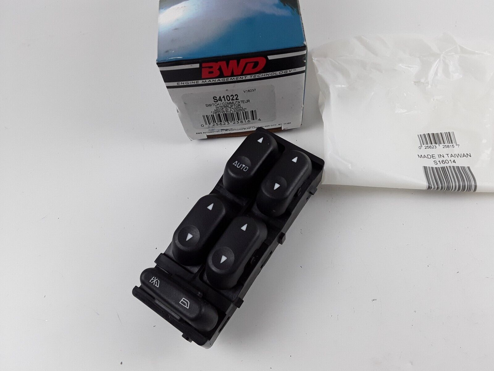 Door Window Switch Front Left Fits 2002-2005 Ford Explorer Excursion F450 F550 - HotCarParts