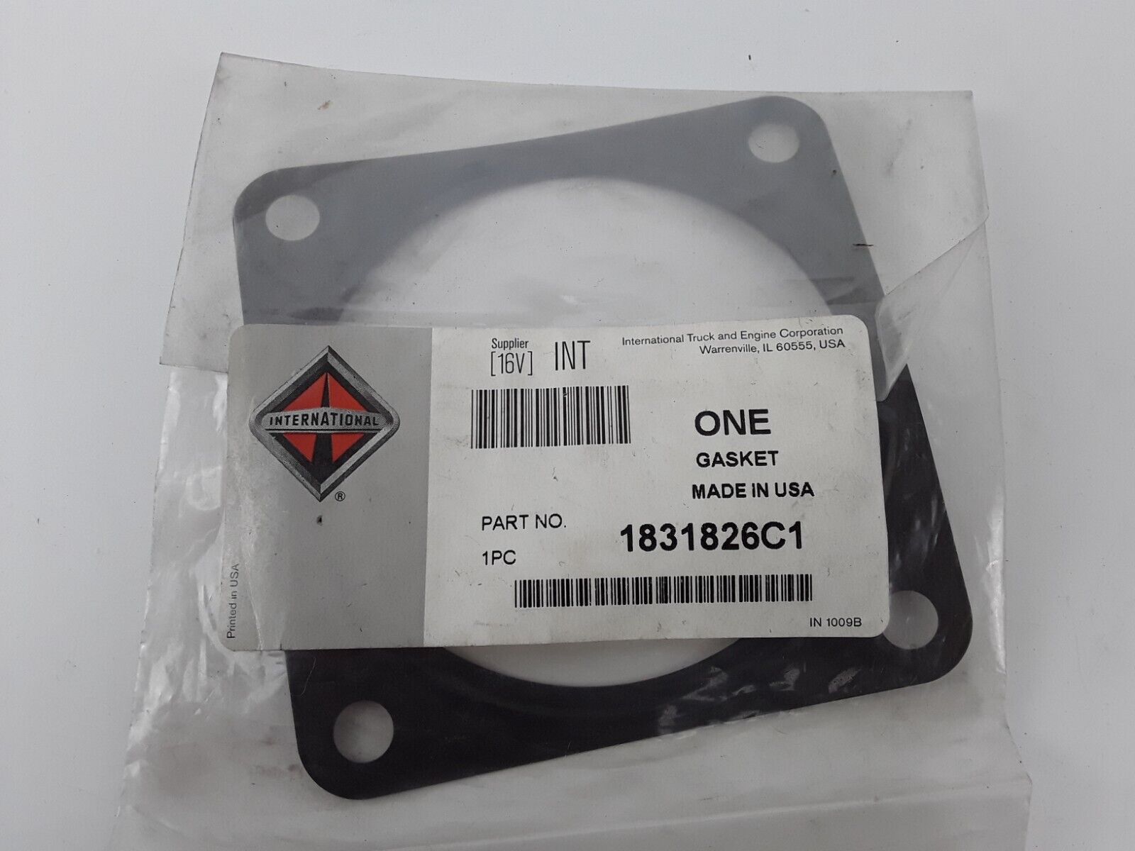 NEW International 1831826C1 Inlet Adapter Gasket FAST FREE SHIPPING - HotCarParts