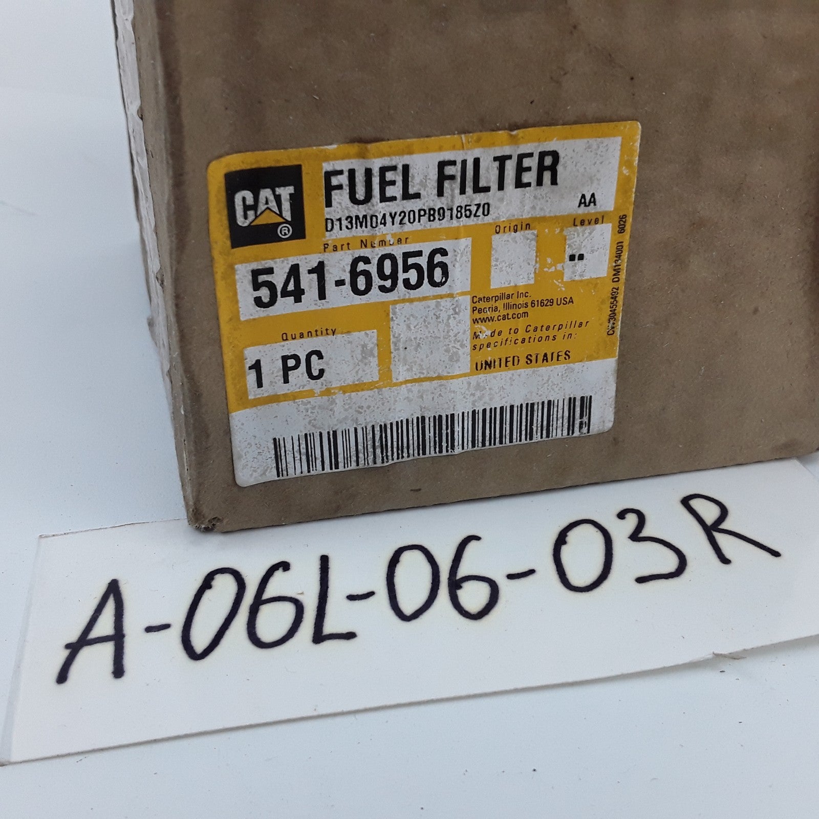 Caterpillar 541-6956 Ultra High Efficiency Engine Fuel Filter For Car & Trucks