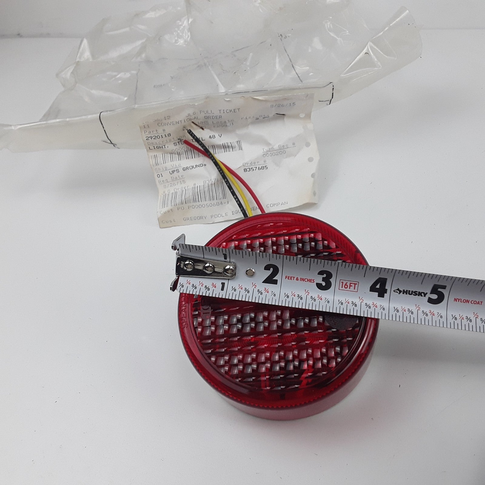 JLG 2920118 Stop Tail Signal Light 24-48 V Volt For Truck Trailer Bus Forklift