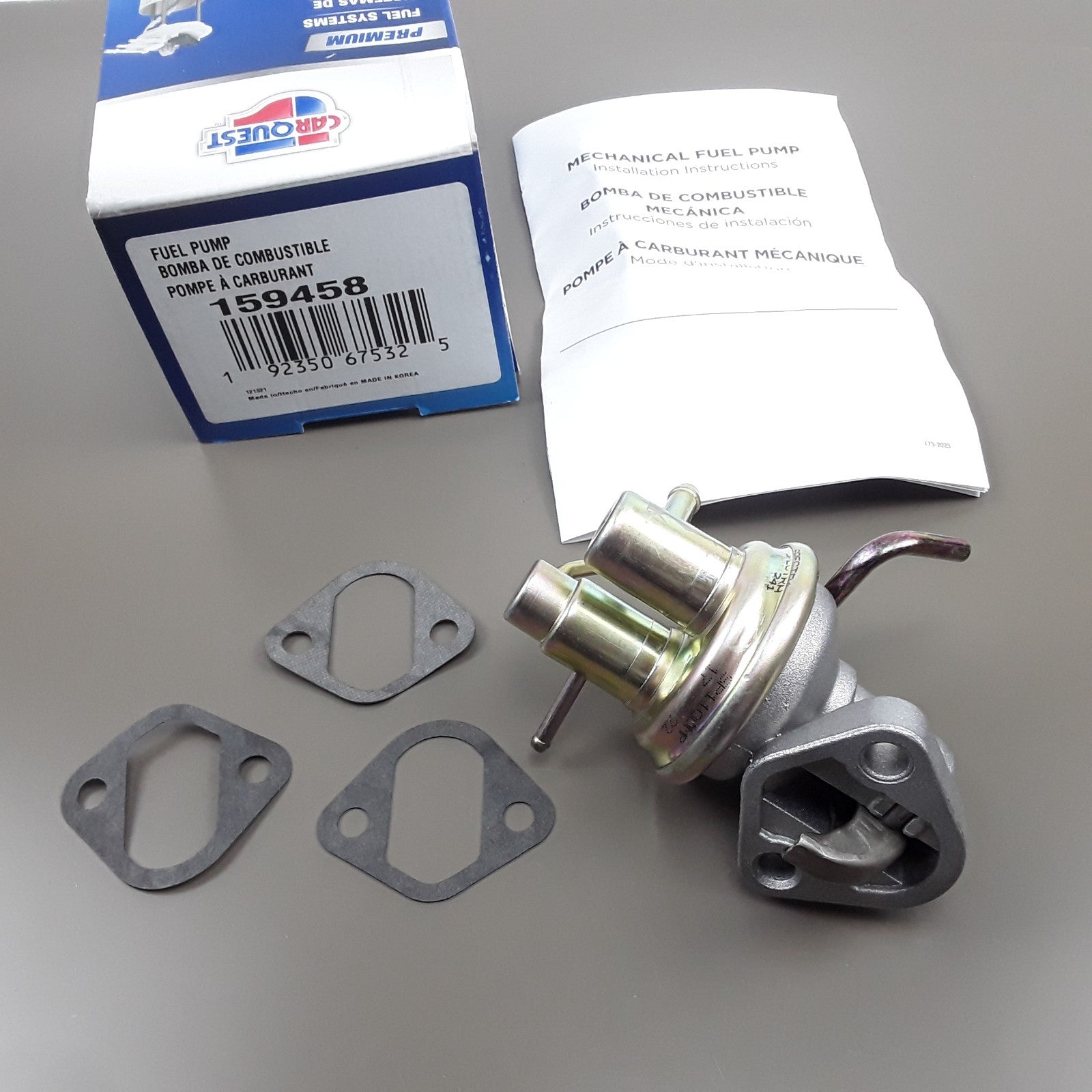 Carquest 159458 Mechanical Fuel Pump Fits Suzuki Samurai 1986 1987 1988 1989 1.3