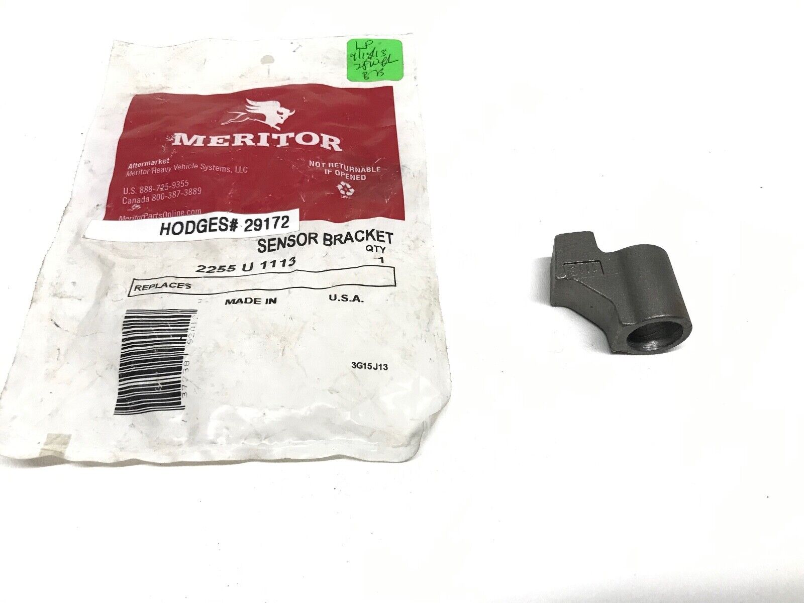 MERITOR FOR FREIGHTLINER ABS SENSOR MOUNTING BRACKET 2255U1113 FAST FREE SHIPING - HotCarParts