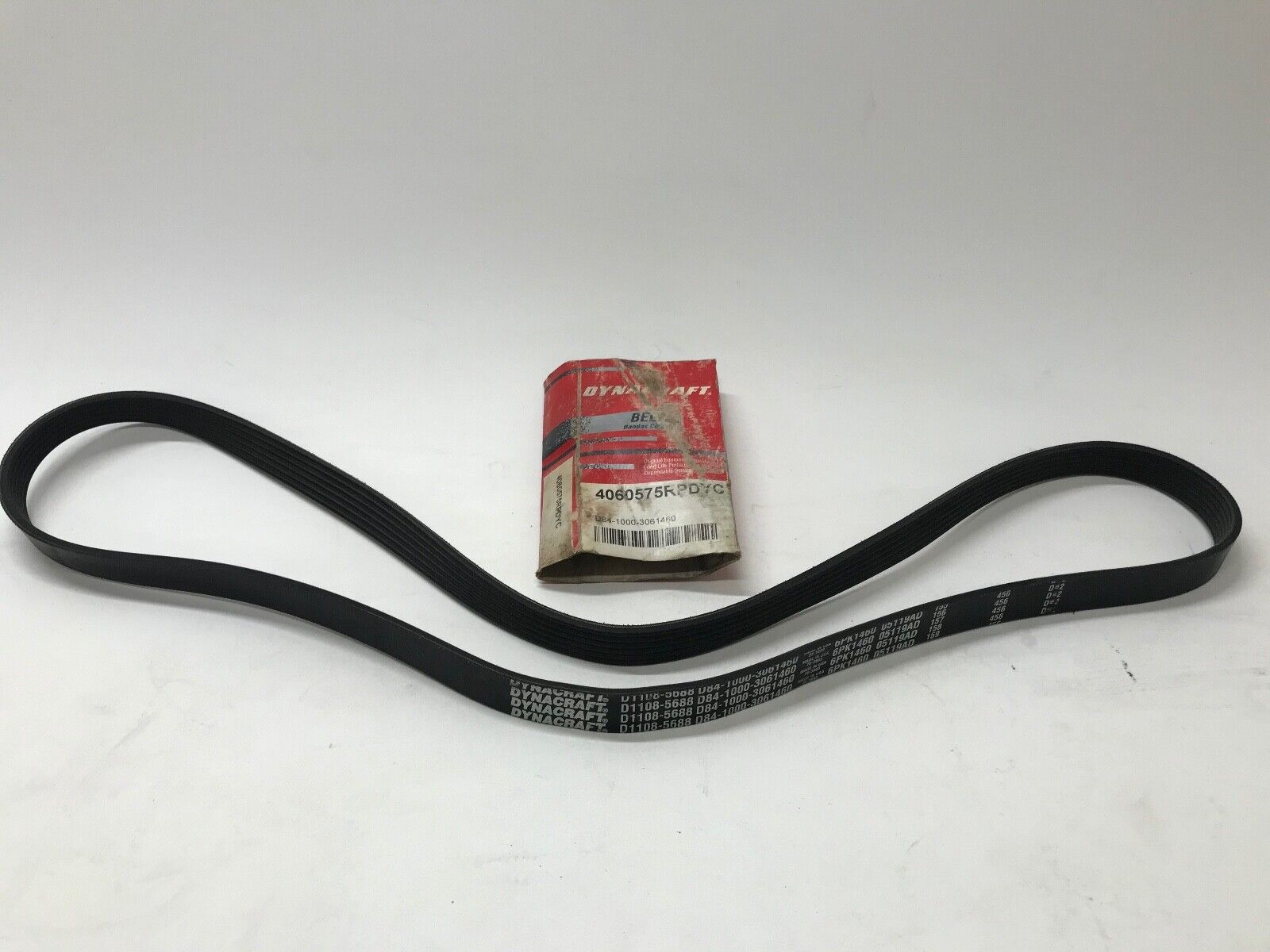 Serpentine Belt DYNACRAFT D84-1000-3061460 / 5060578 4060578 5060578DR 578K6 - HotCarParts