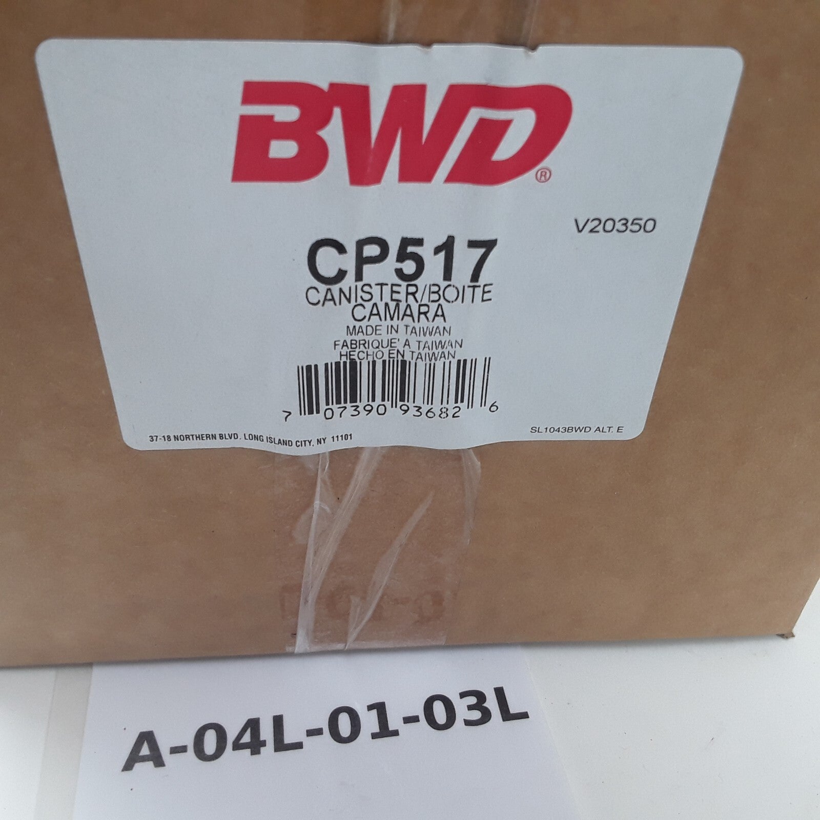 Fuel Vapor Canister Fits Chrysler Town & Country Dodge Grand Caravan 2003-2007