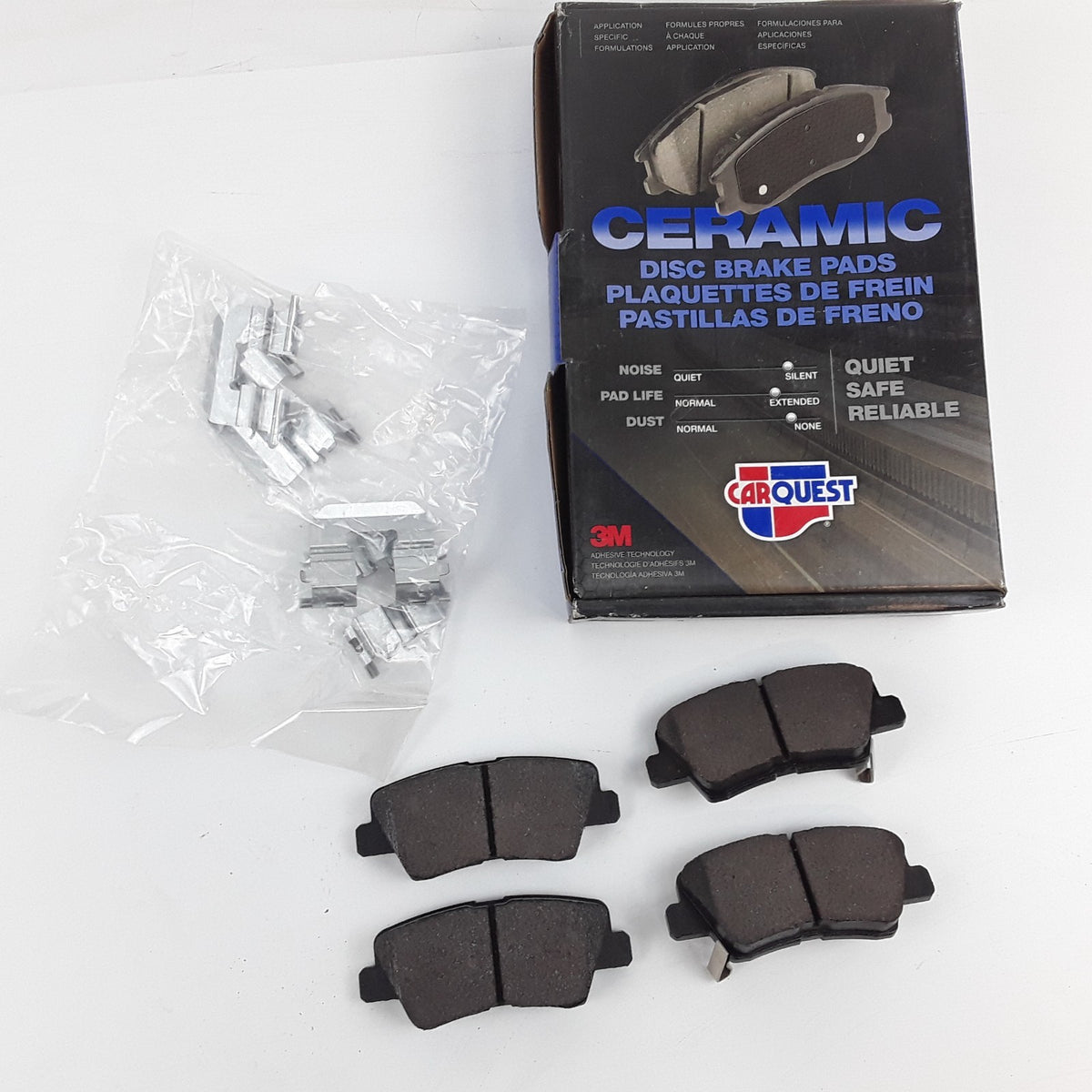 Ceramic Disc Brake Pads Fits Hyundai Accent Azera Kia Rio Amanti Soul 2007-2013