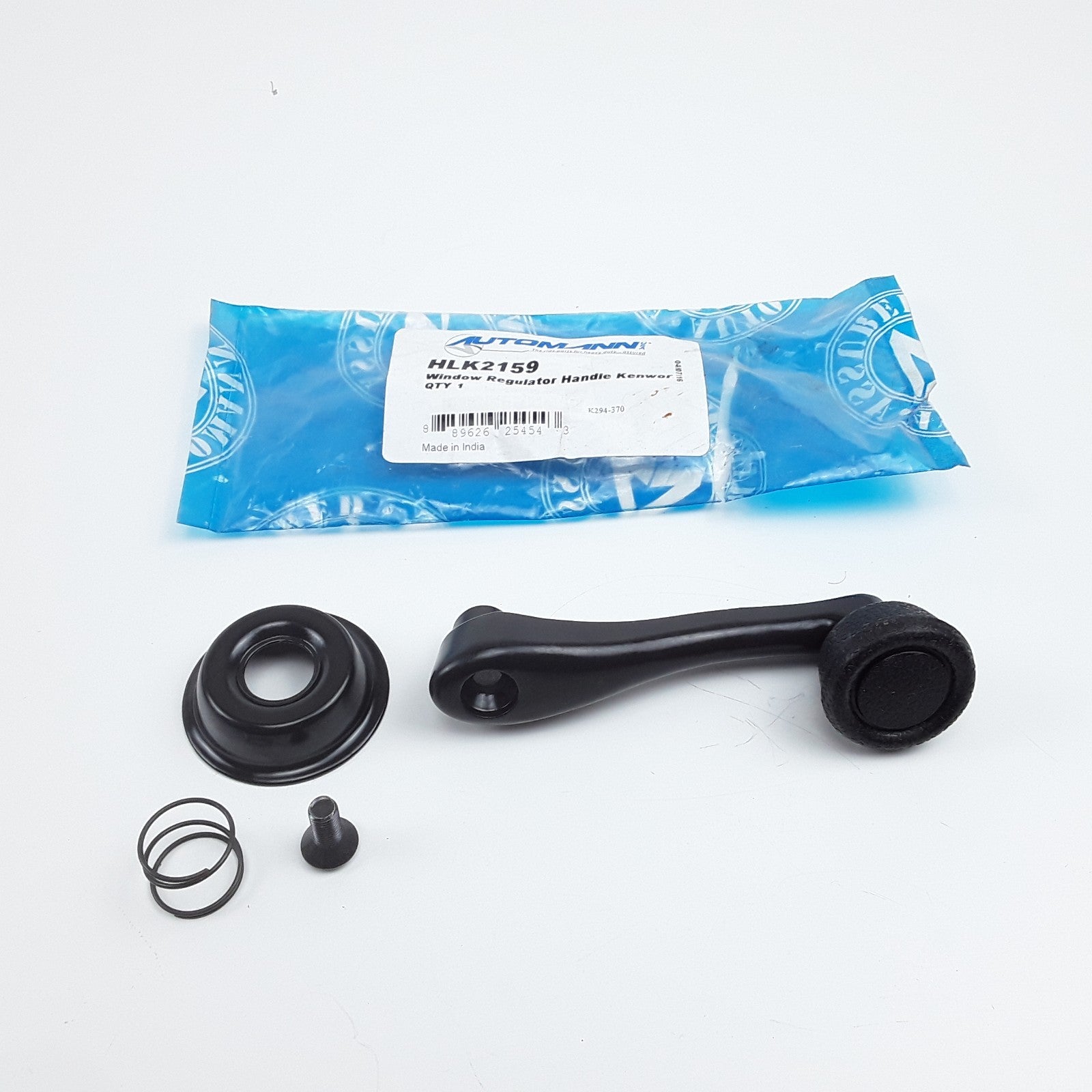 Cab Window Regulator Roll Up Handle Crank Black Fits Kenworth T400 / T450