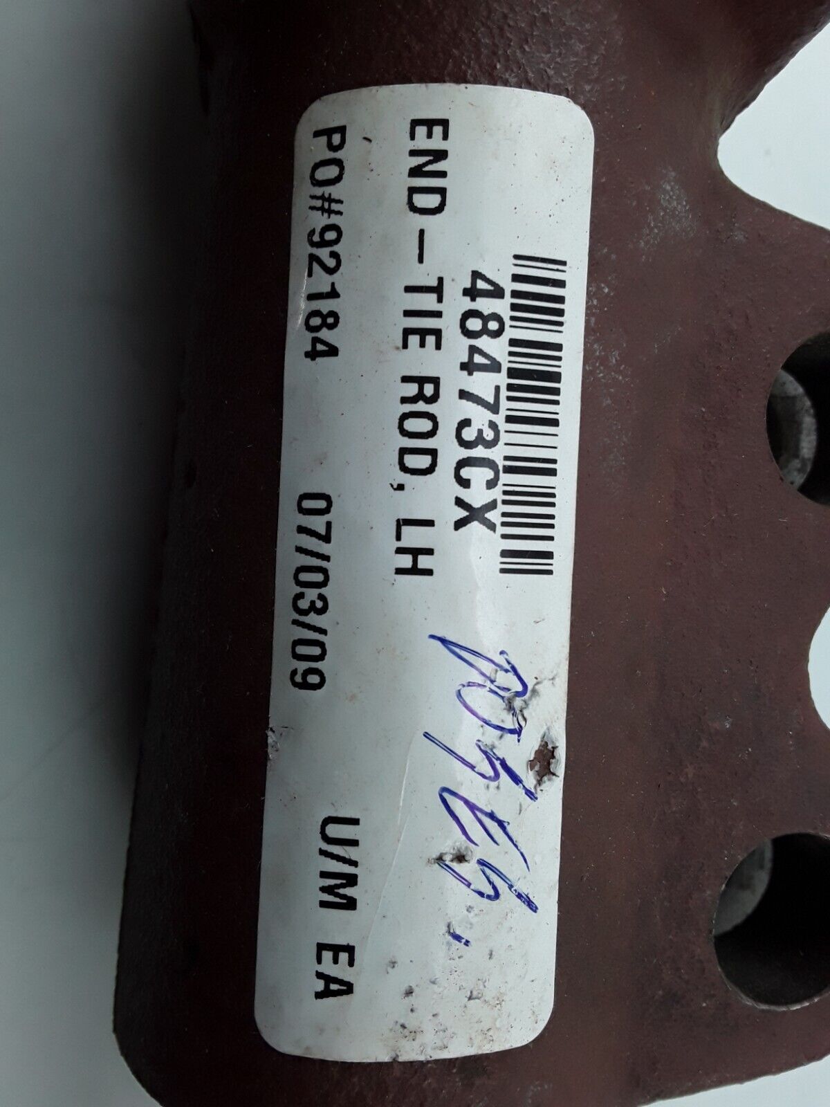 Front End Tie Rod LH Left Oshkosh 48473CX 48485-A Part Fast Free Shipping - HotCarParts