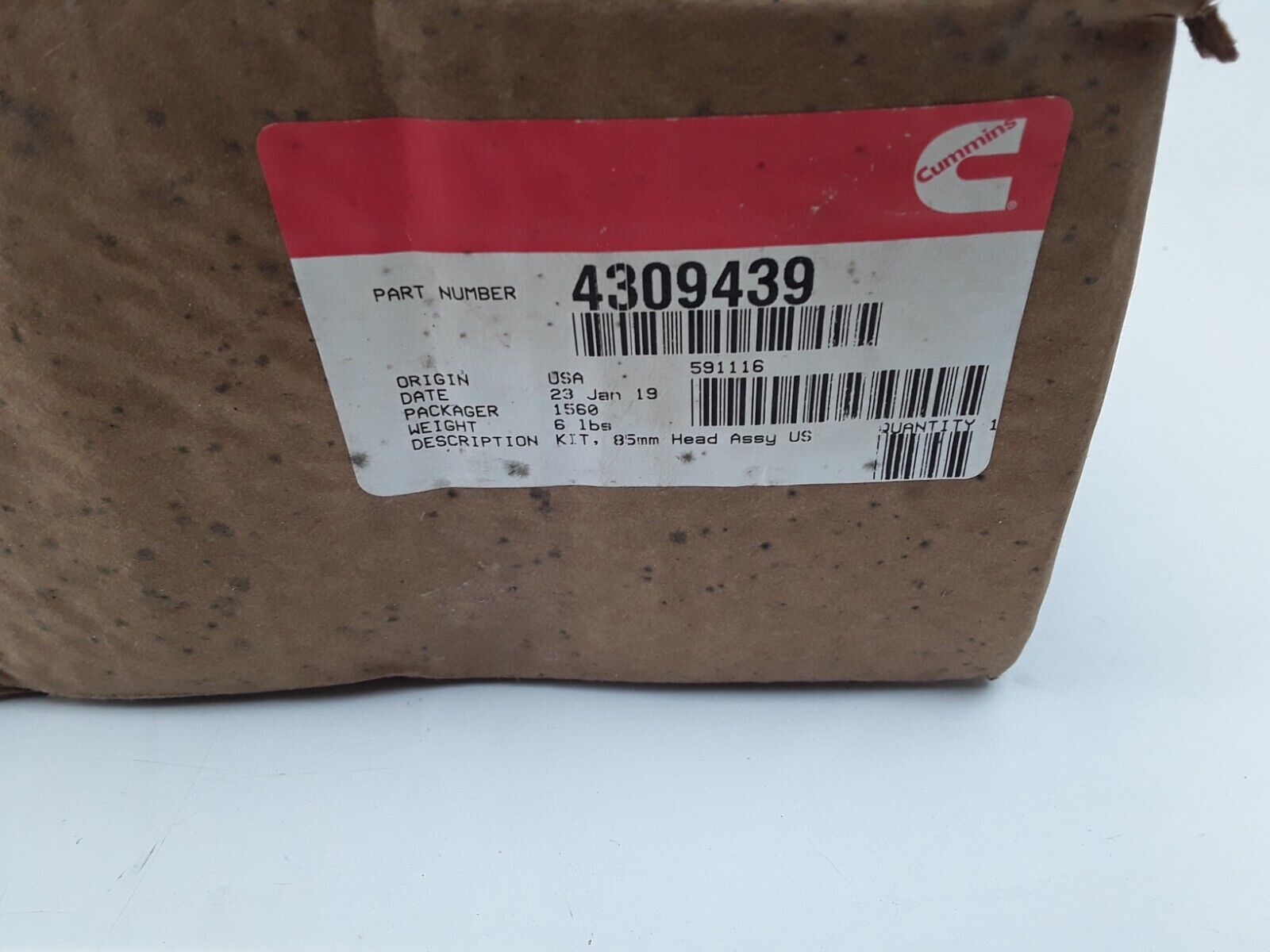 Genuine OEM Cummins 4309439 For Wabco 9121406576 Air Compressor Cylinder Head - HotCarParts