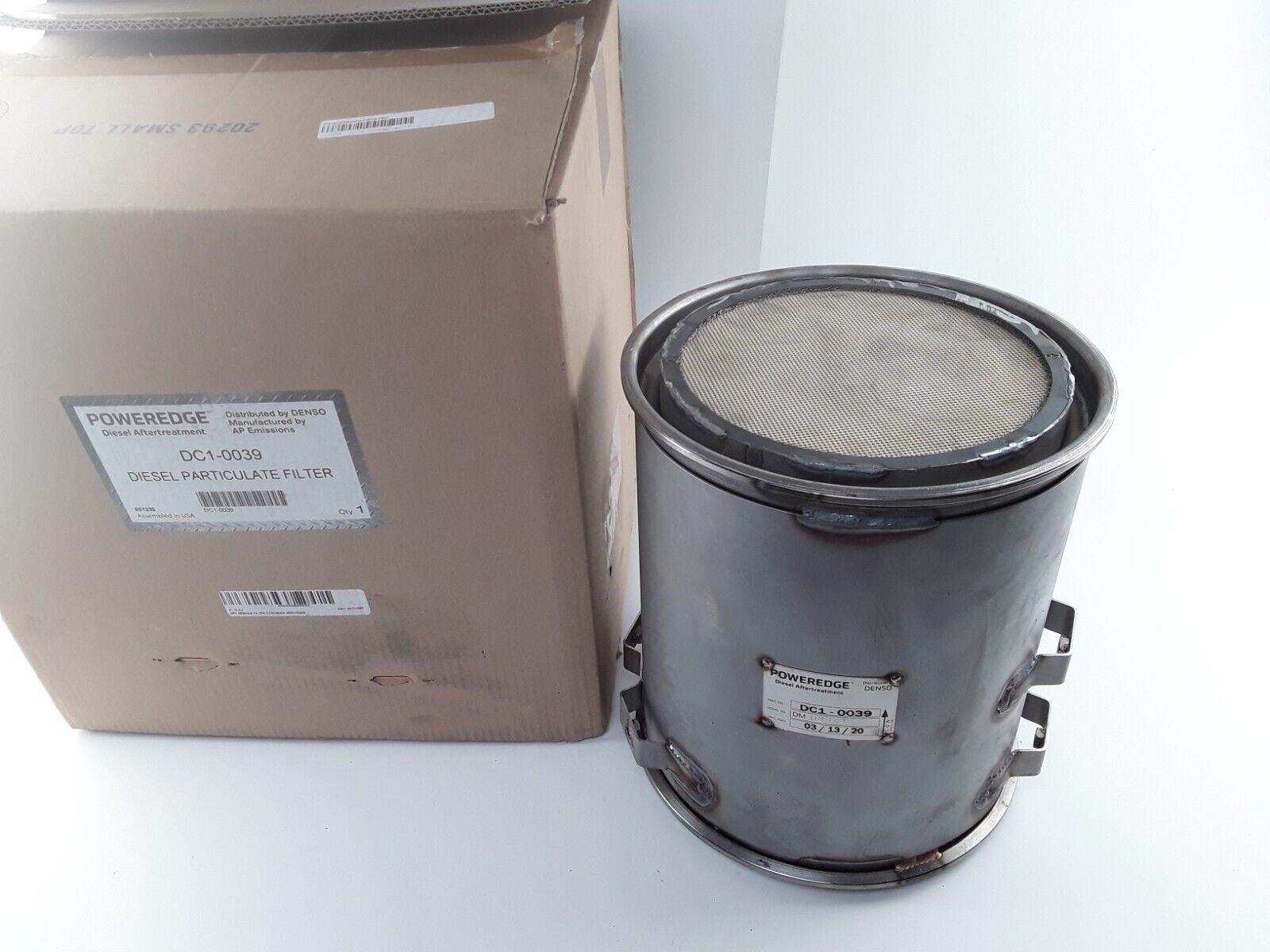 DENSO DPF Particulate Filter FOR DETROIT DIESEL MB OMB926 FOR MERCEDES MBE926 - HotCarParts
