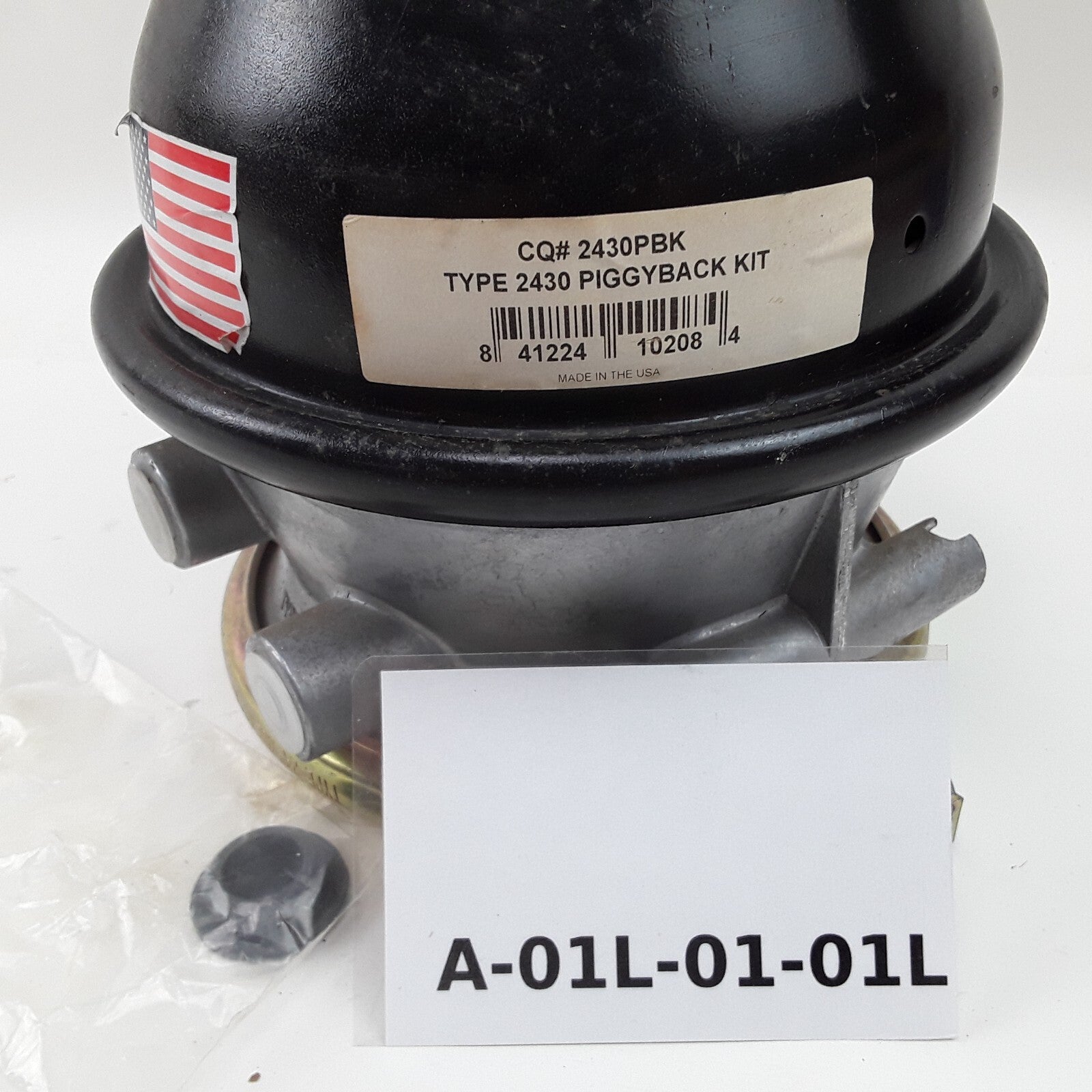 2430 Air Spring Chamber Piggy Back Kit Assembly Long Stroke Heavy Duty