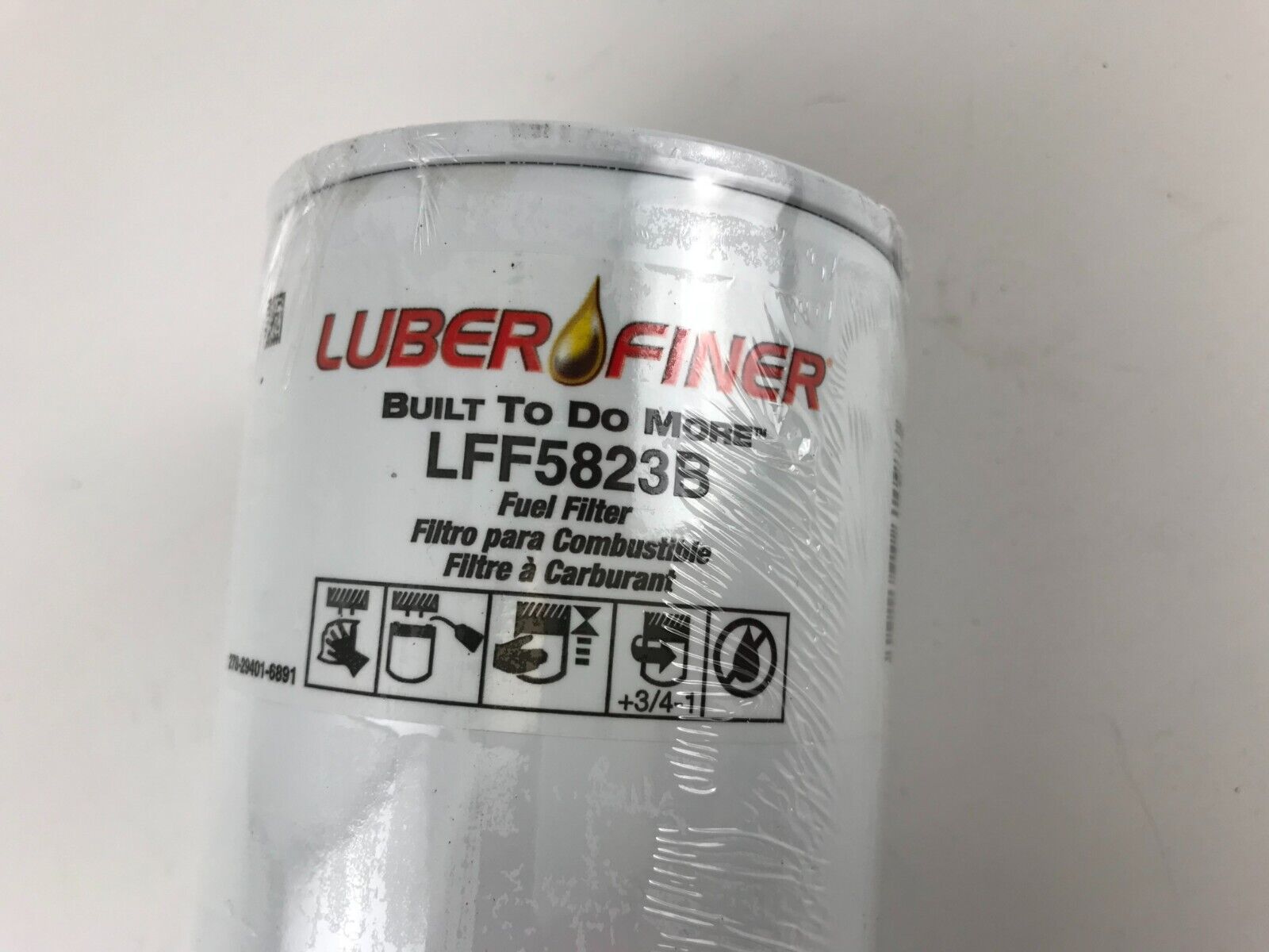 GENUINE OEM Luber-Finer LFF5823B Spin-On Fuel Filter 4" FAST SHIPPING - HotCarParts