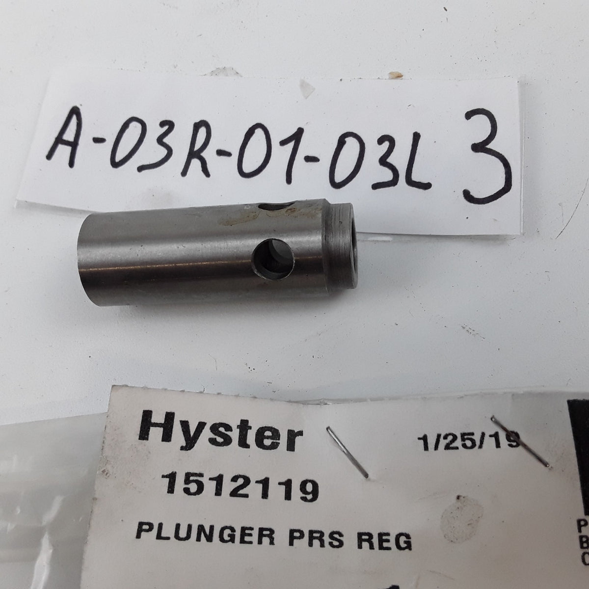 Hyster 1512119 Plunger PRS REG For 4 Wheel Electric Forklift Truck