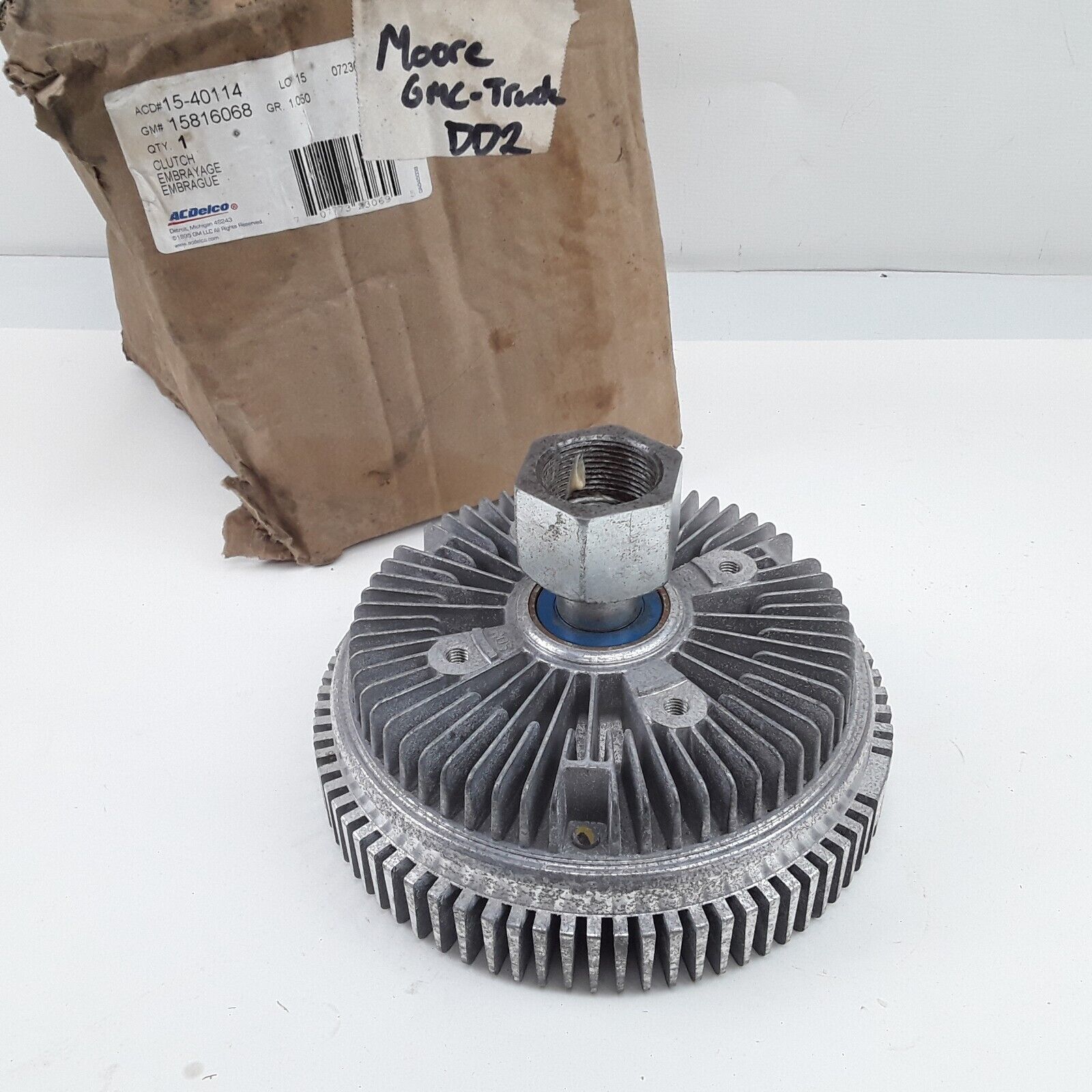 GM 15-40114 15816068 Silver Engine Cooling Fan Clutch for GMC, Chevrolet 2003-07