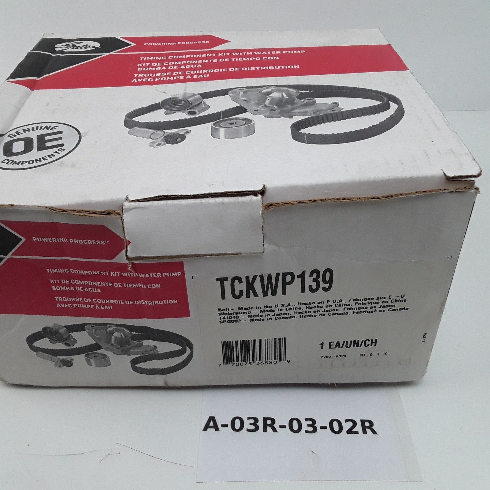 Engine Timing Belt Kit with Water Pump Fits Hyundai Dodge Plymouth (1987-2000)