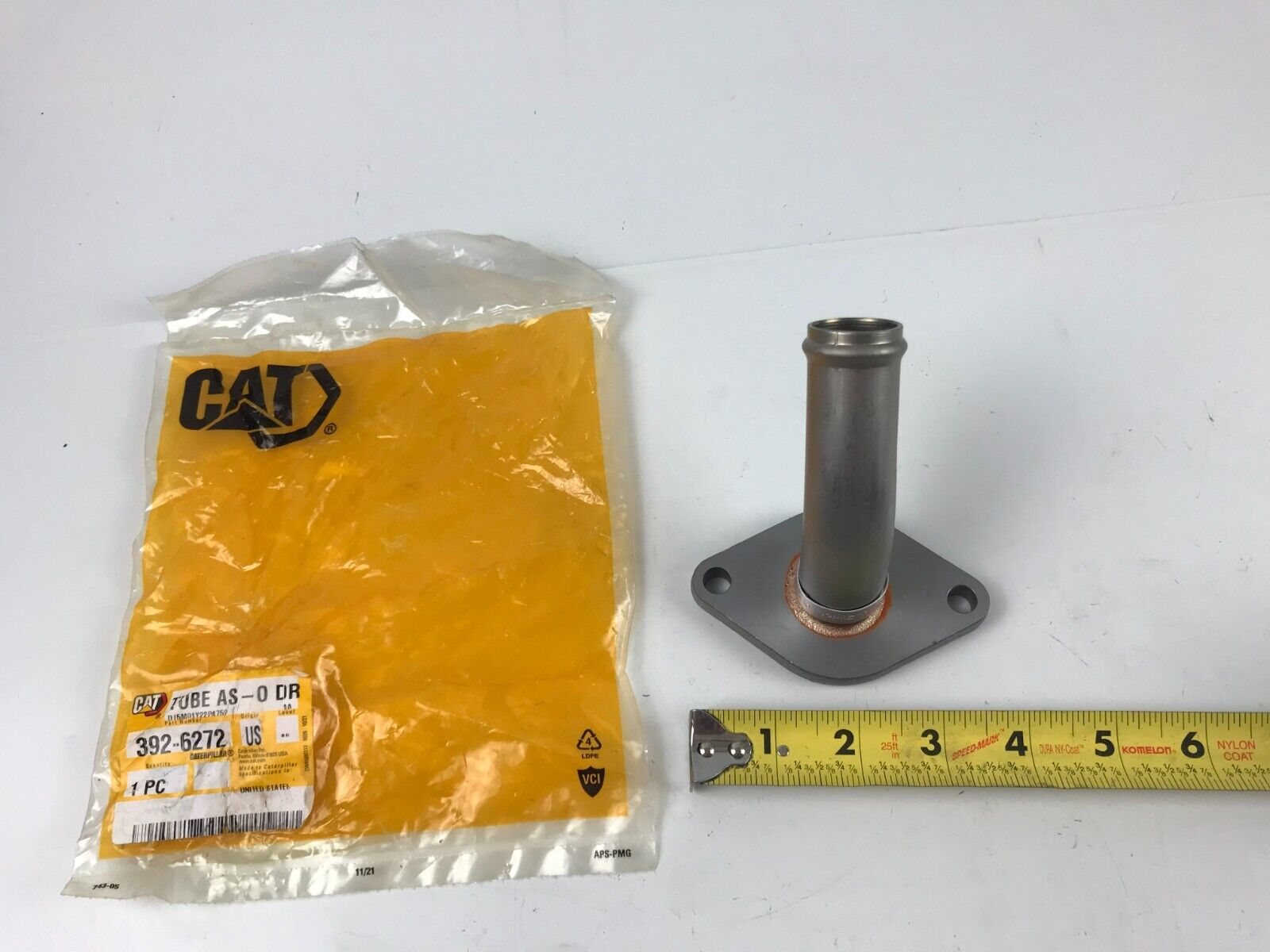 GENUINE OEM CAT Caterpillar 392-6272 TUBE ASSEMBLY 3926272 FAST SHIPPING - HotCarParts