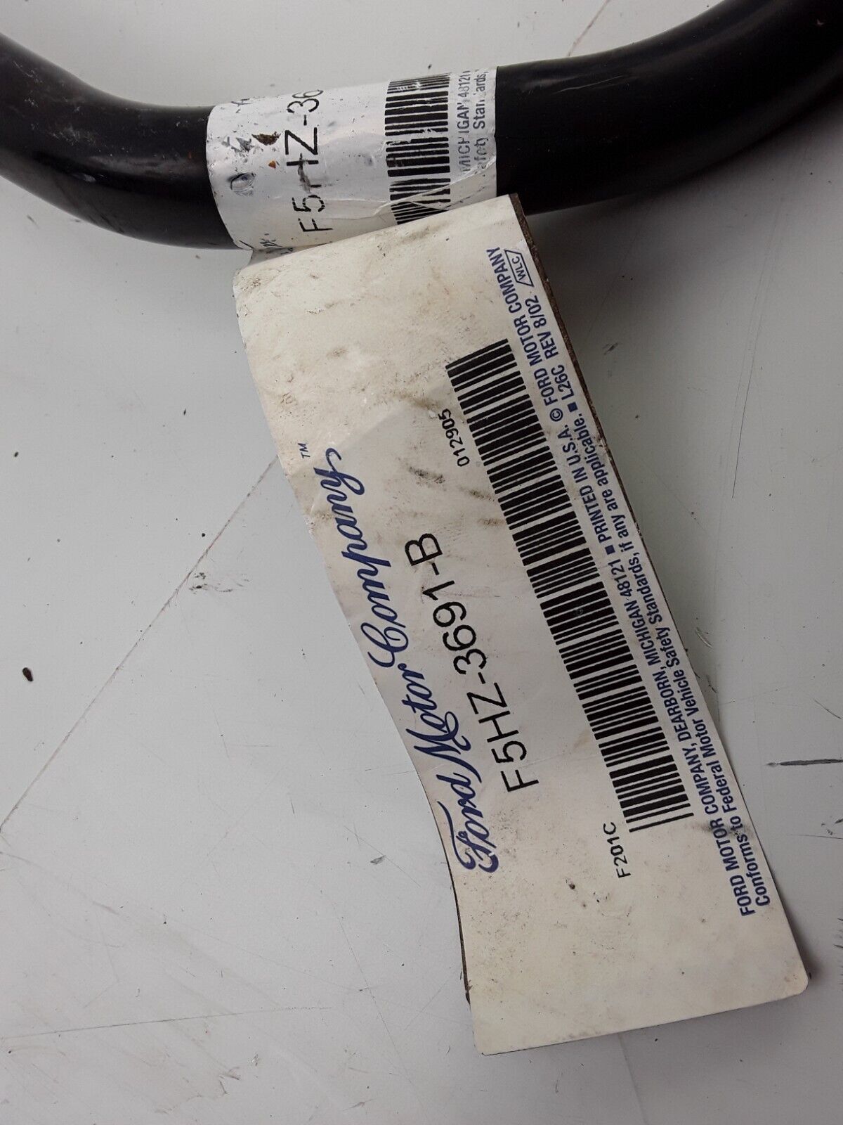 Ford Power Steering Reservoir to Pump Hose F5HZ-3691-B 1995 1996 1997 F700 800 - HotCarParts
