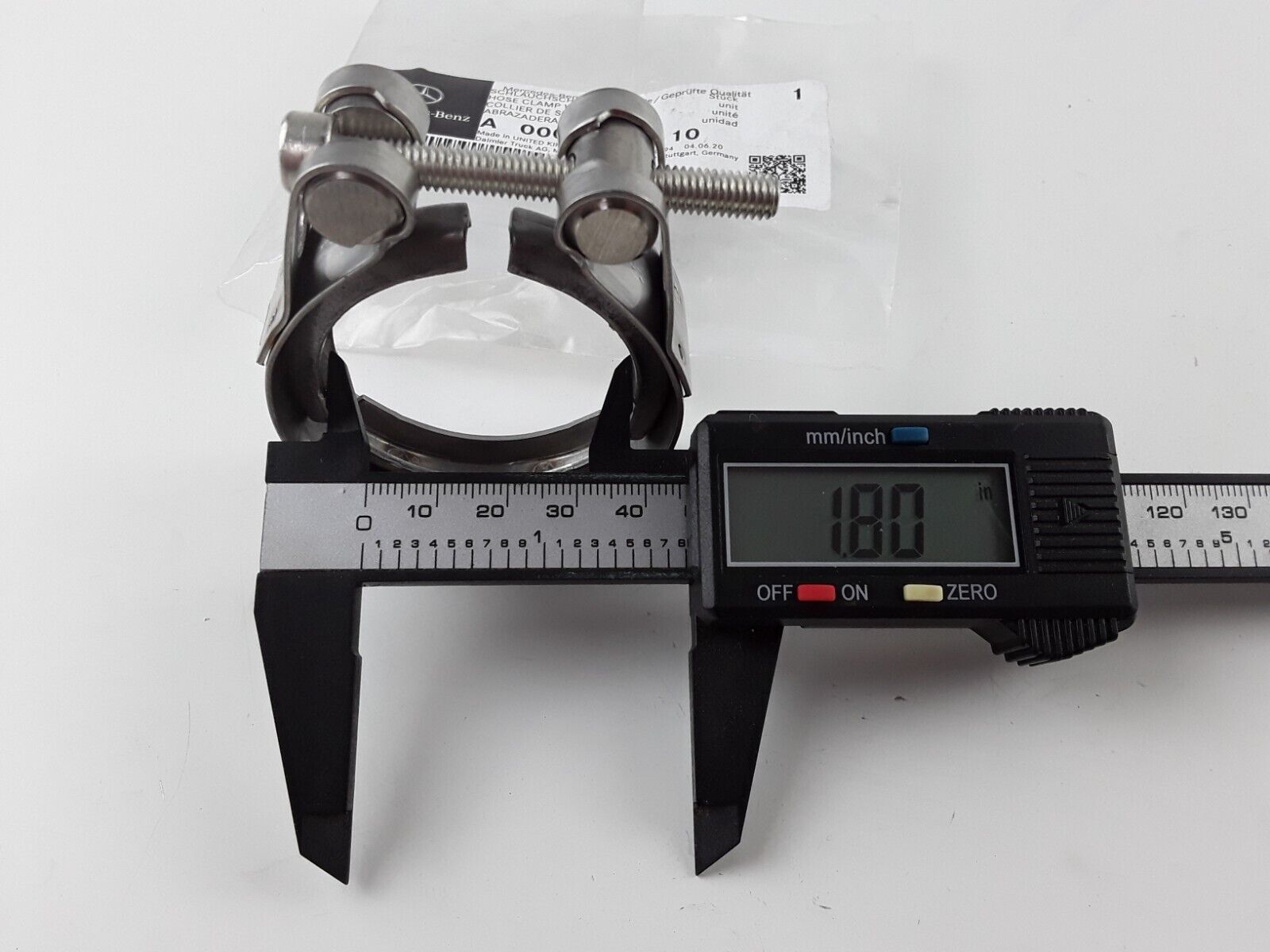 GENUINE OEM Mercedes-Benz 926 EGR COOLER CLAMP A0009955910 DDEA0009955910 OM 460 - HotCarParts